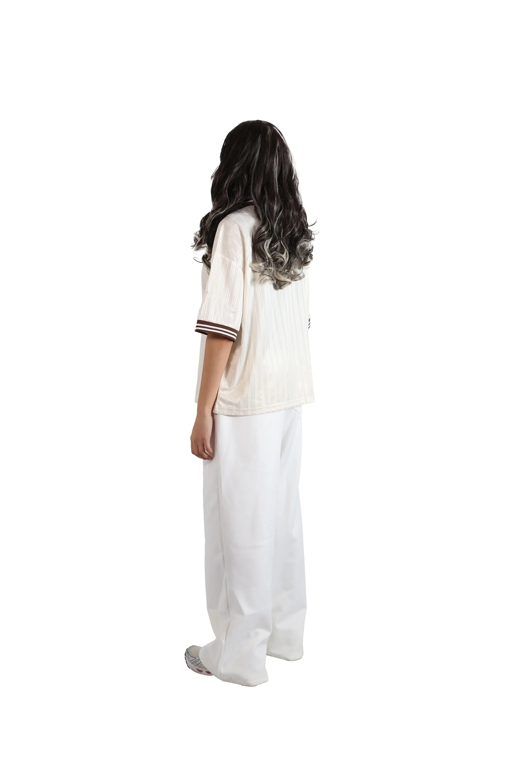 Beige Stripe Jersey 150gsm - Image 13