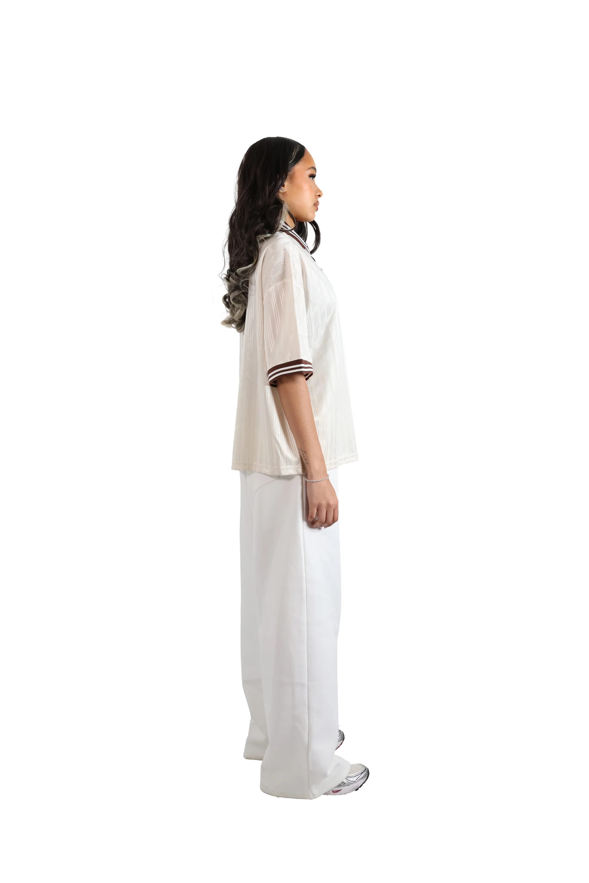 Beige Stripe Jersey 150gsm - Image 16