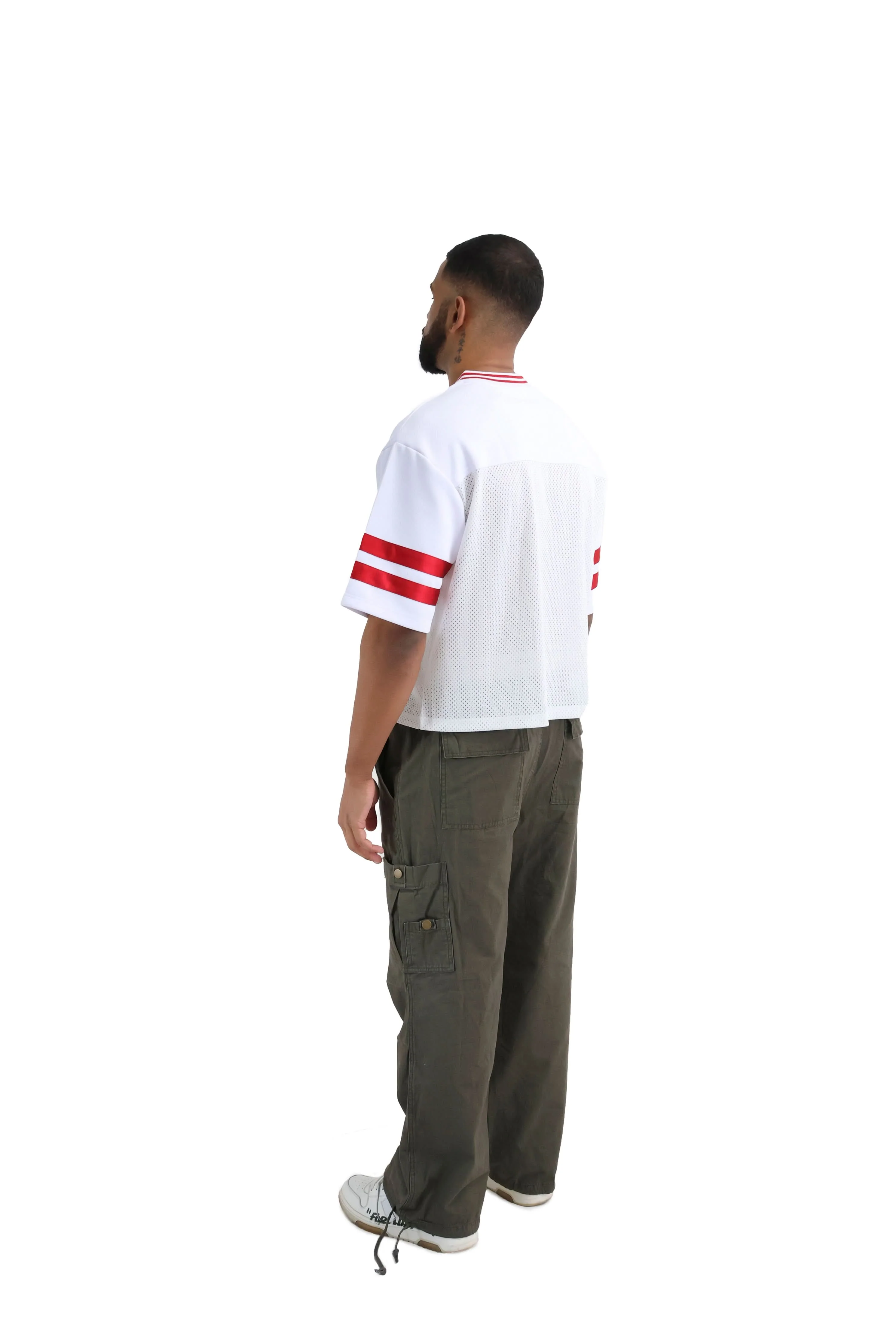 Wide Leg Cargo Trousers - Image 20