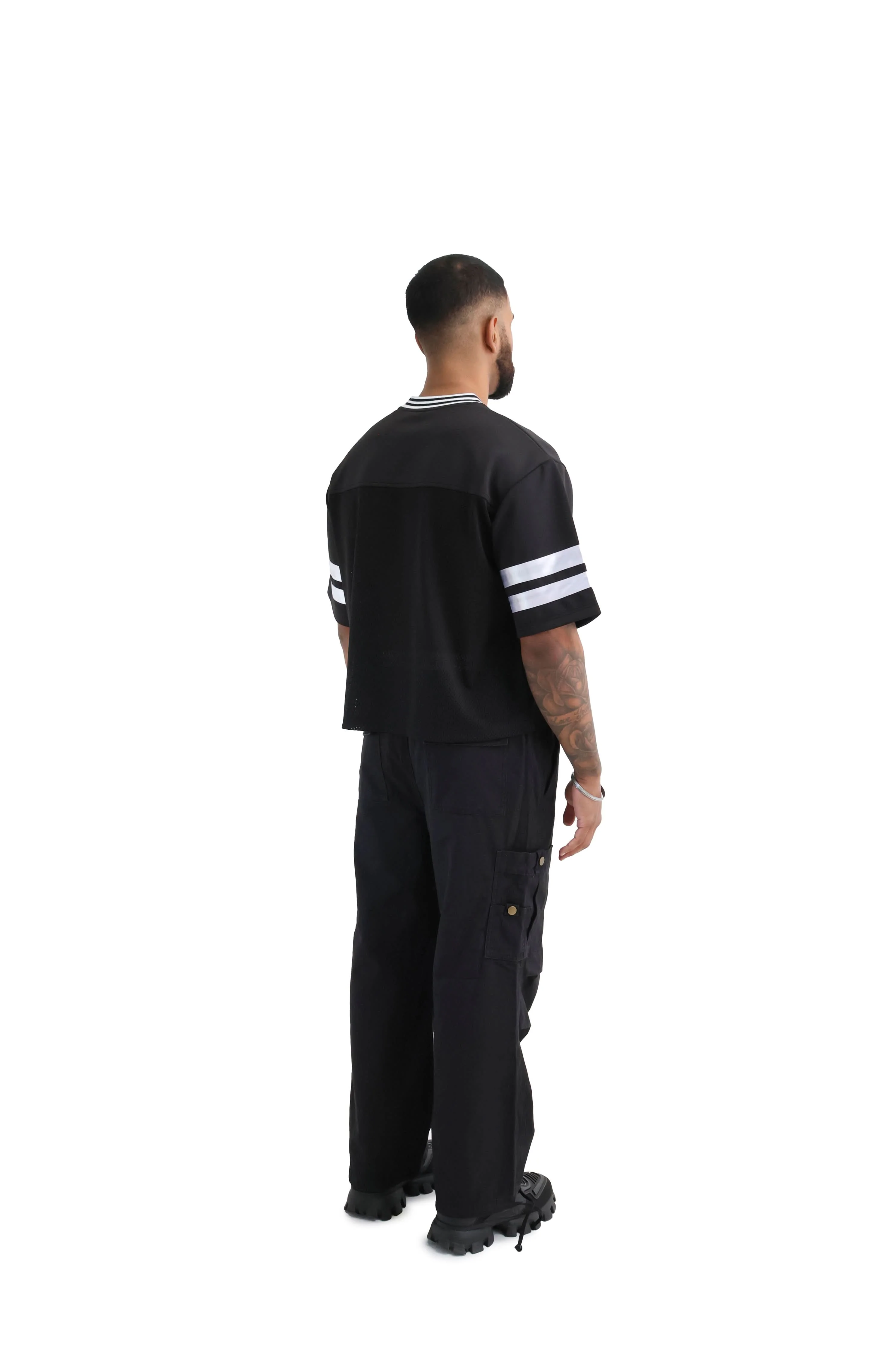 Wide Leg Cargo Trousers - Image 6