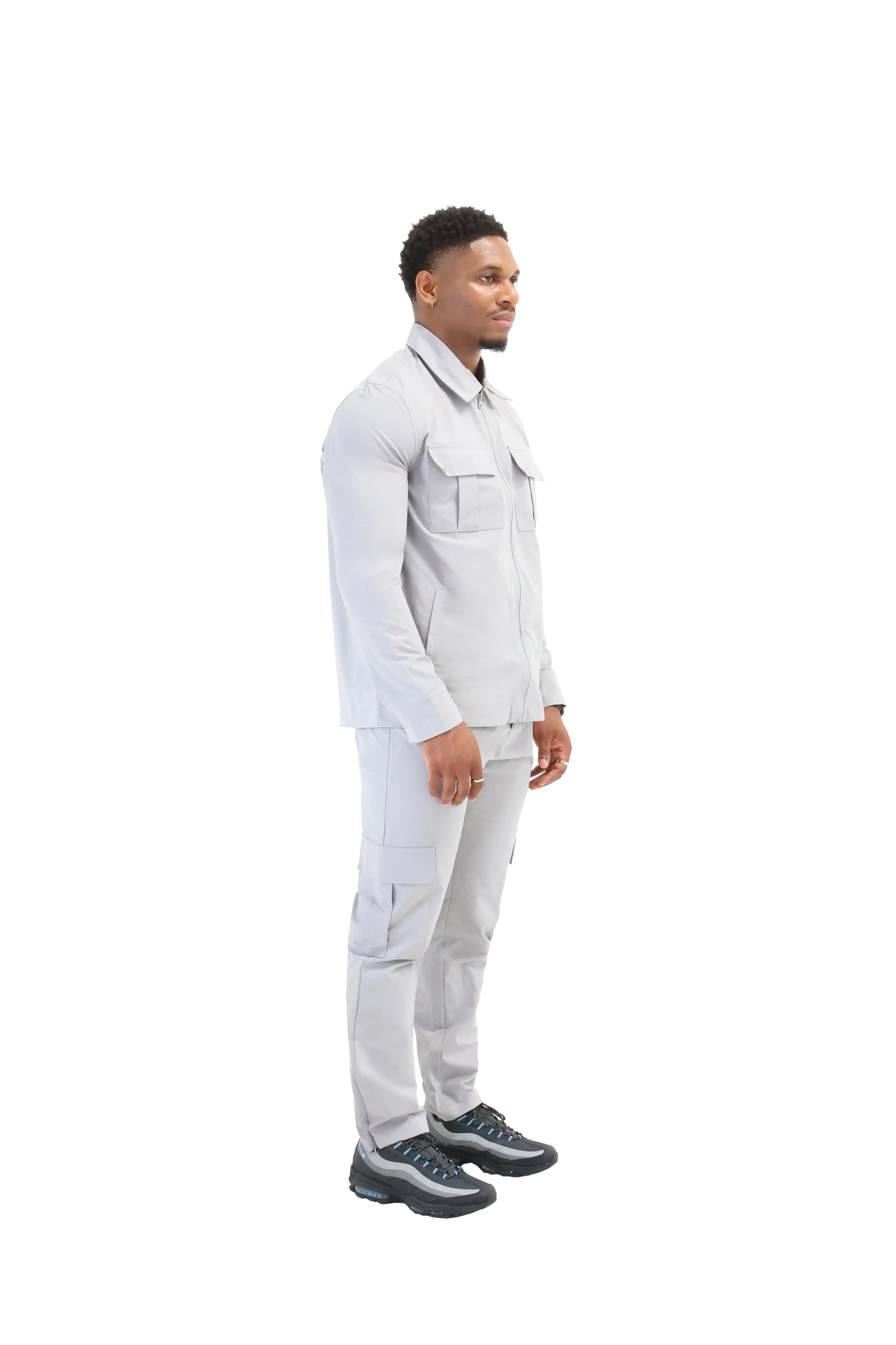 Cargo Utility Windbreaker Jacket - Image 10