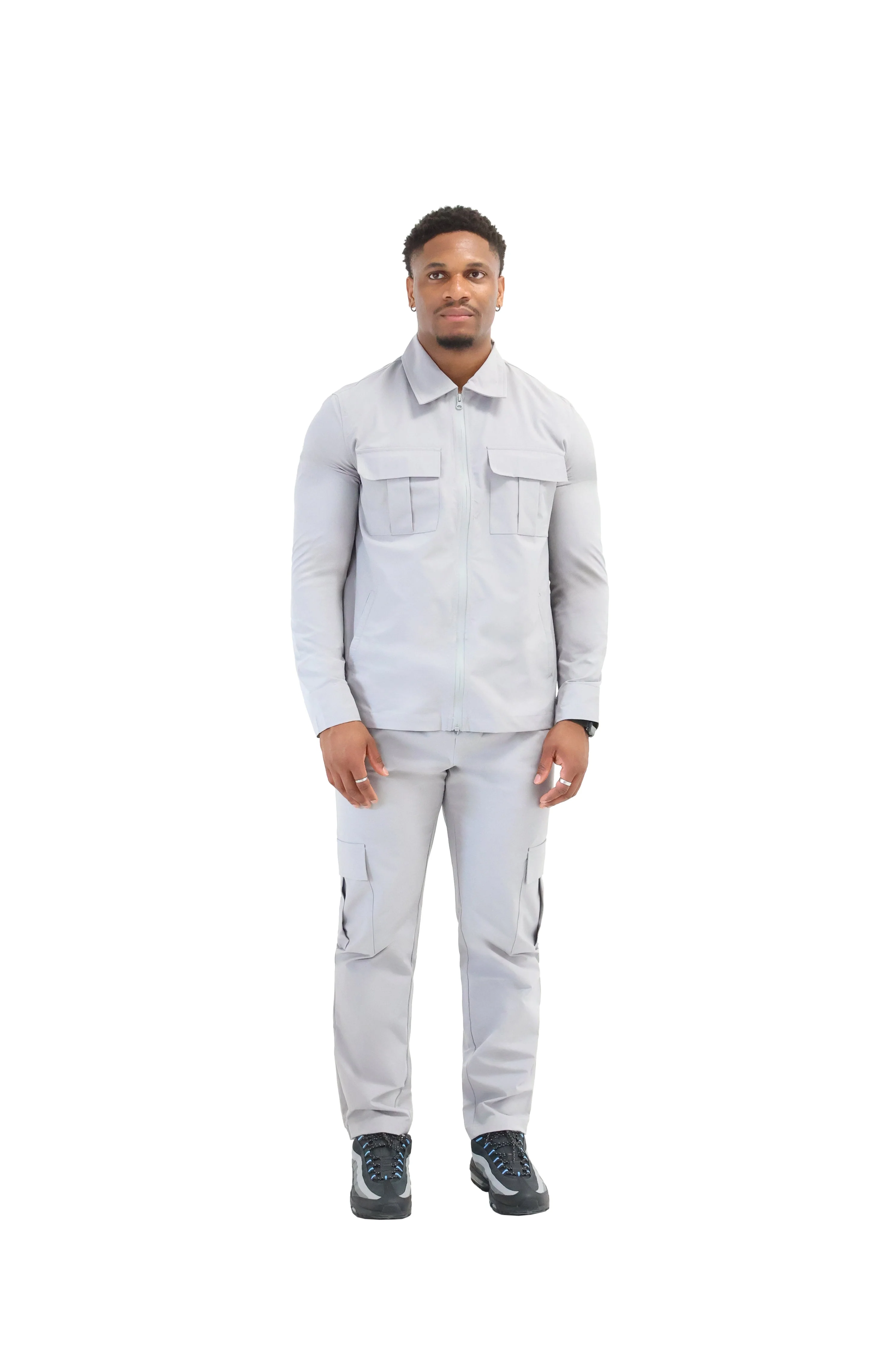 Cargo Utility Windbreaker Jacket - Image 12