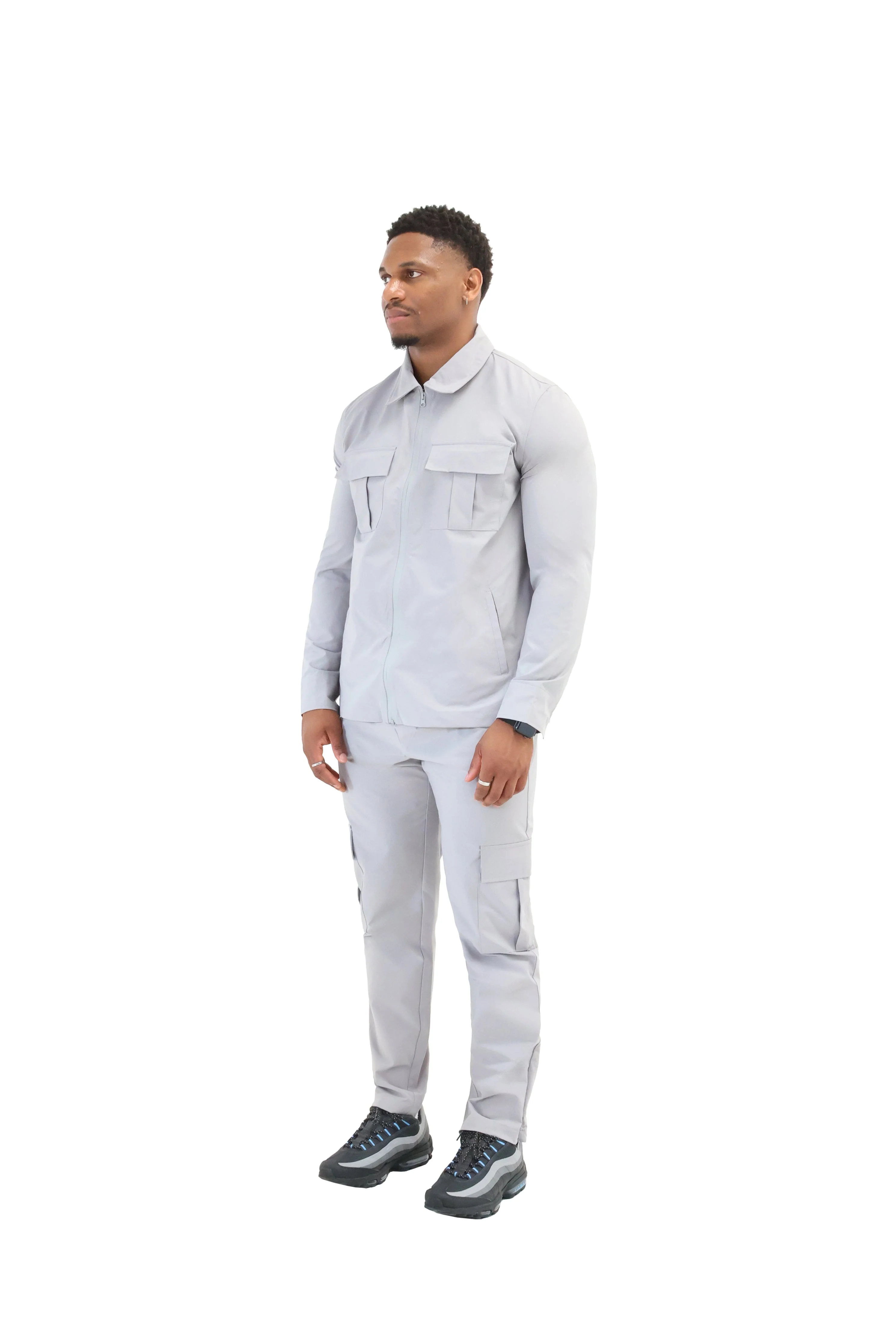 Cargo Utility Windbreaker Jacket - Image 13