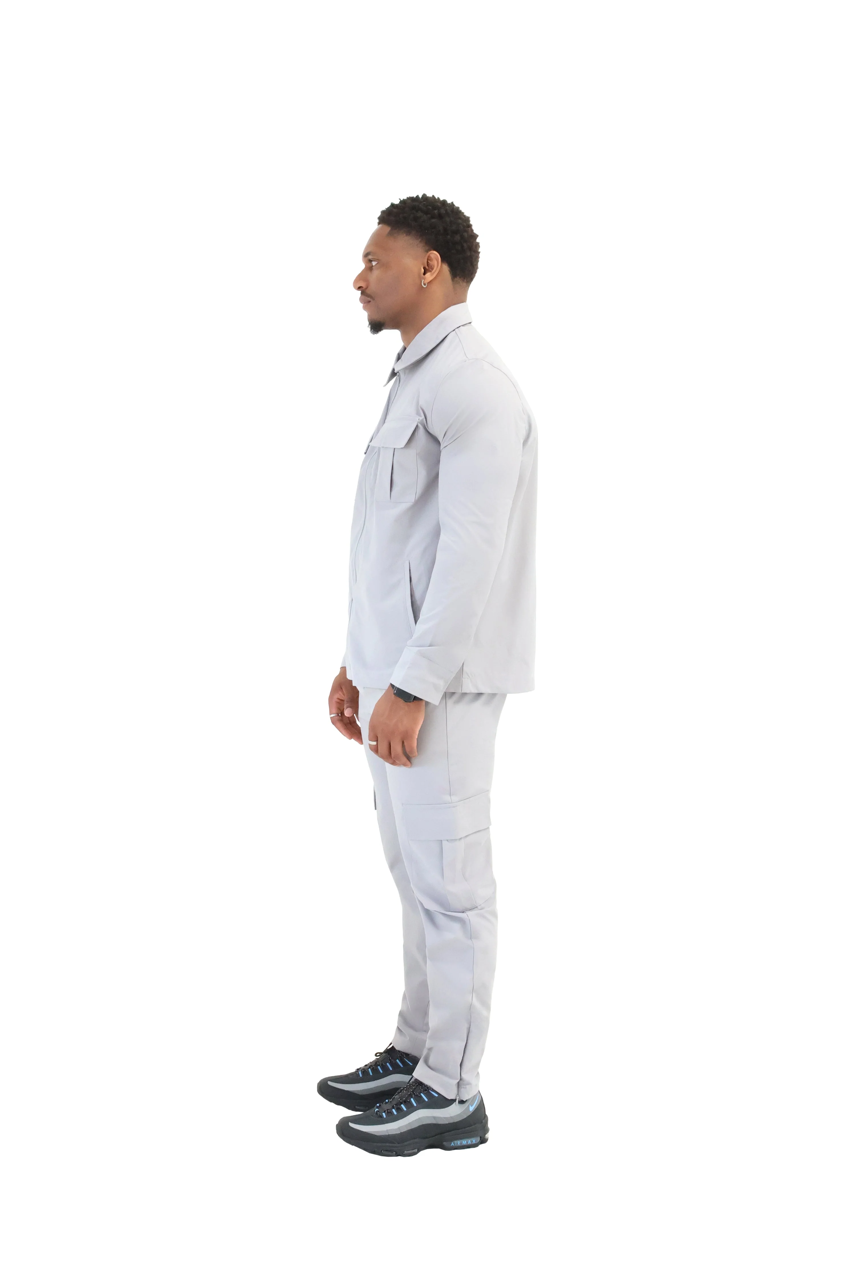 Cargo Utility Windbreaker Jacket - Image 14