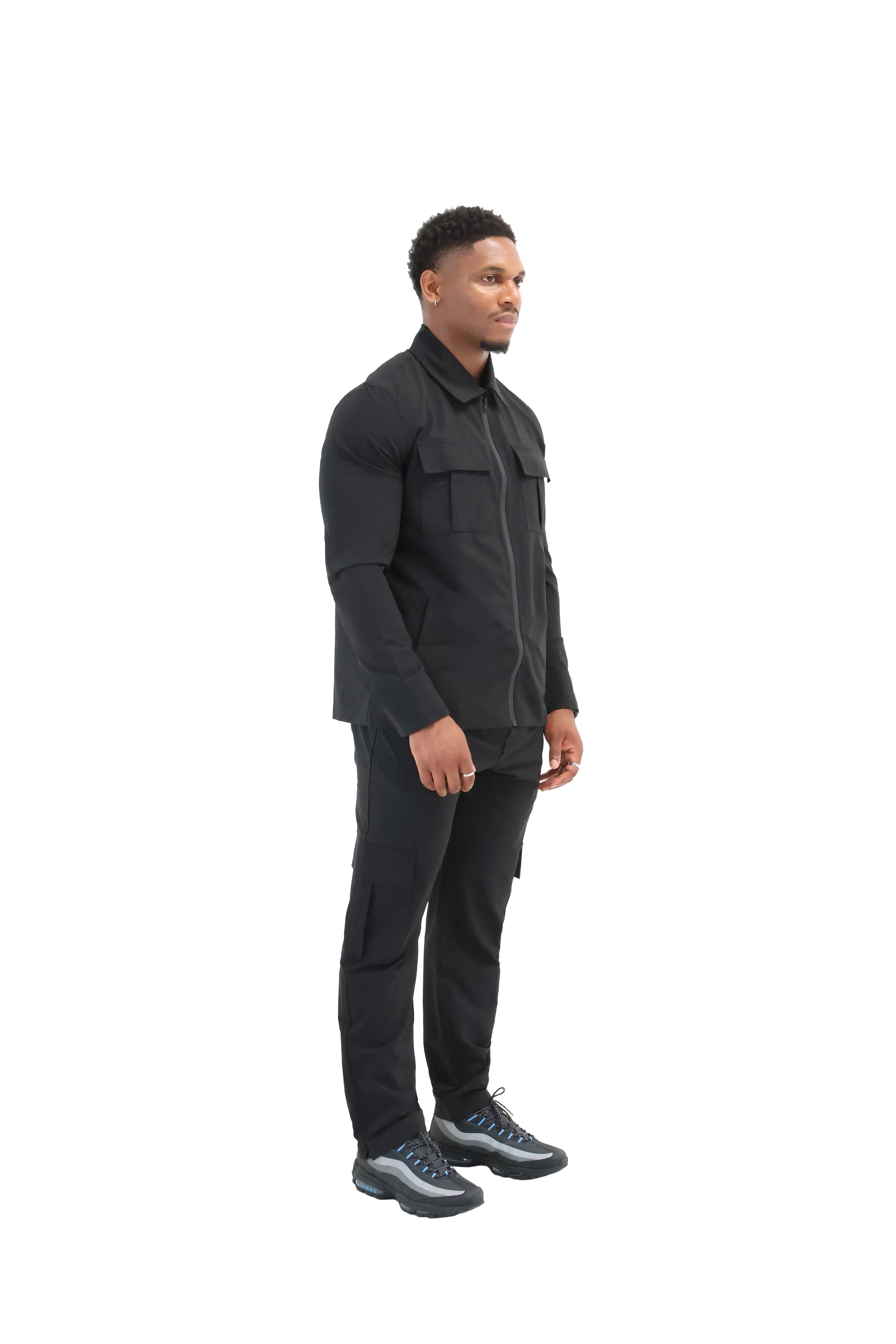 Cargo Utility Windbreaker Jacket - Image 9