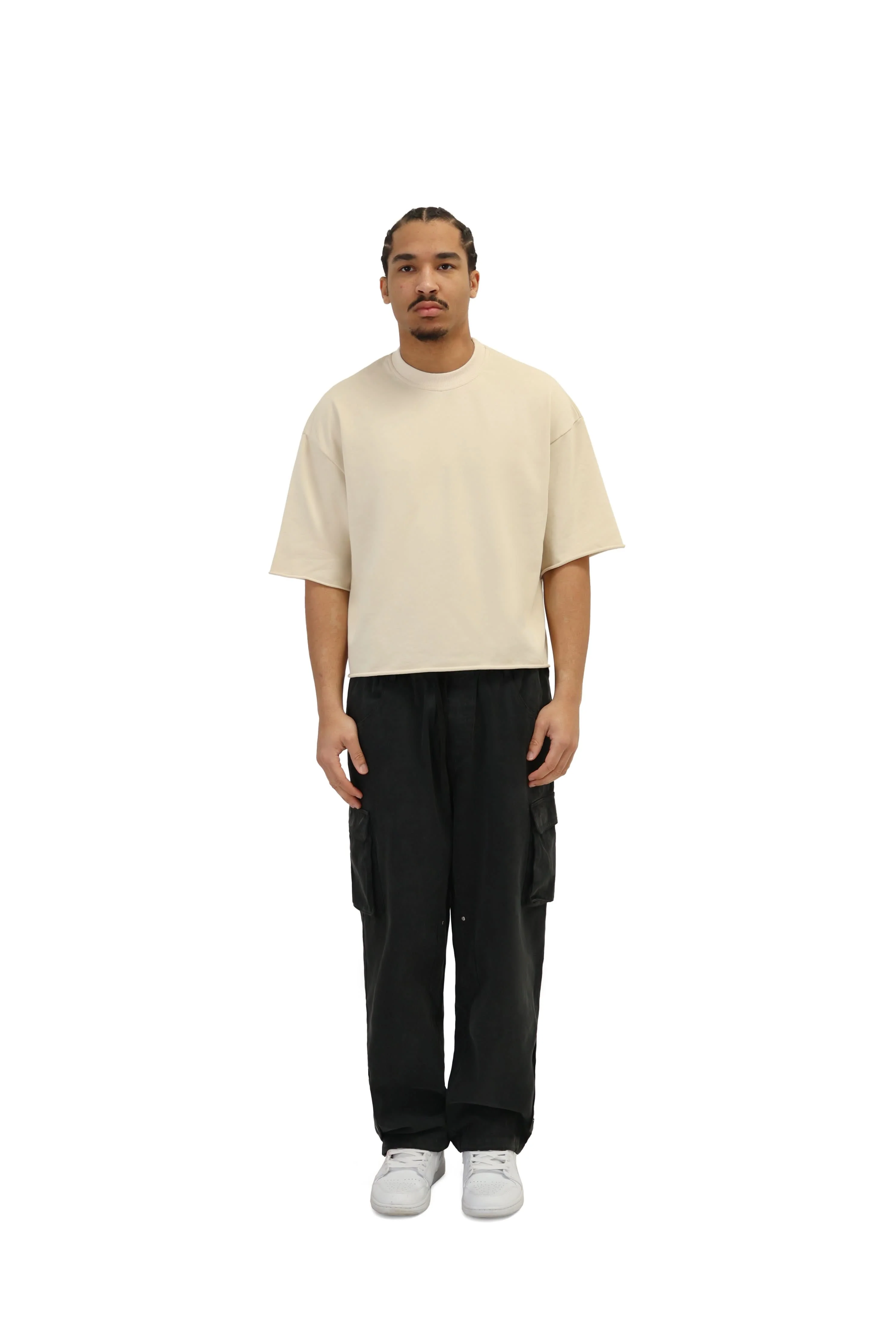 Cropped Oversized Boxy Fit T-Shirts 260GSM - Image 10