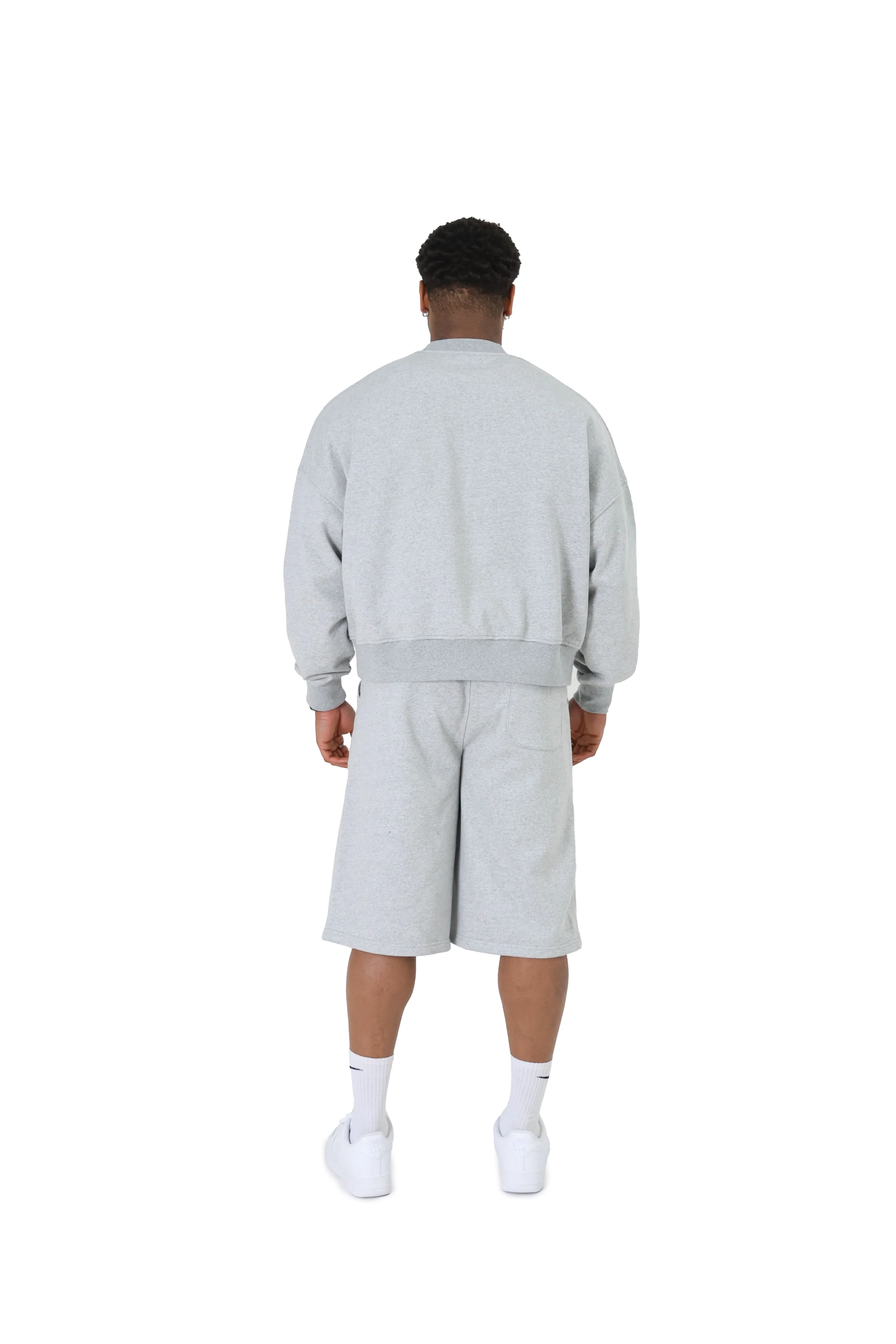 Cropped Oversized Sweater 350GSM - Image 6