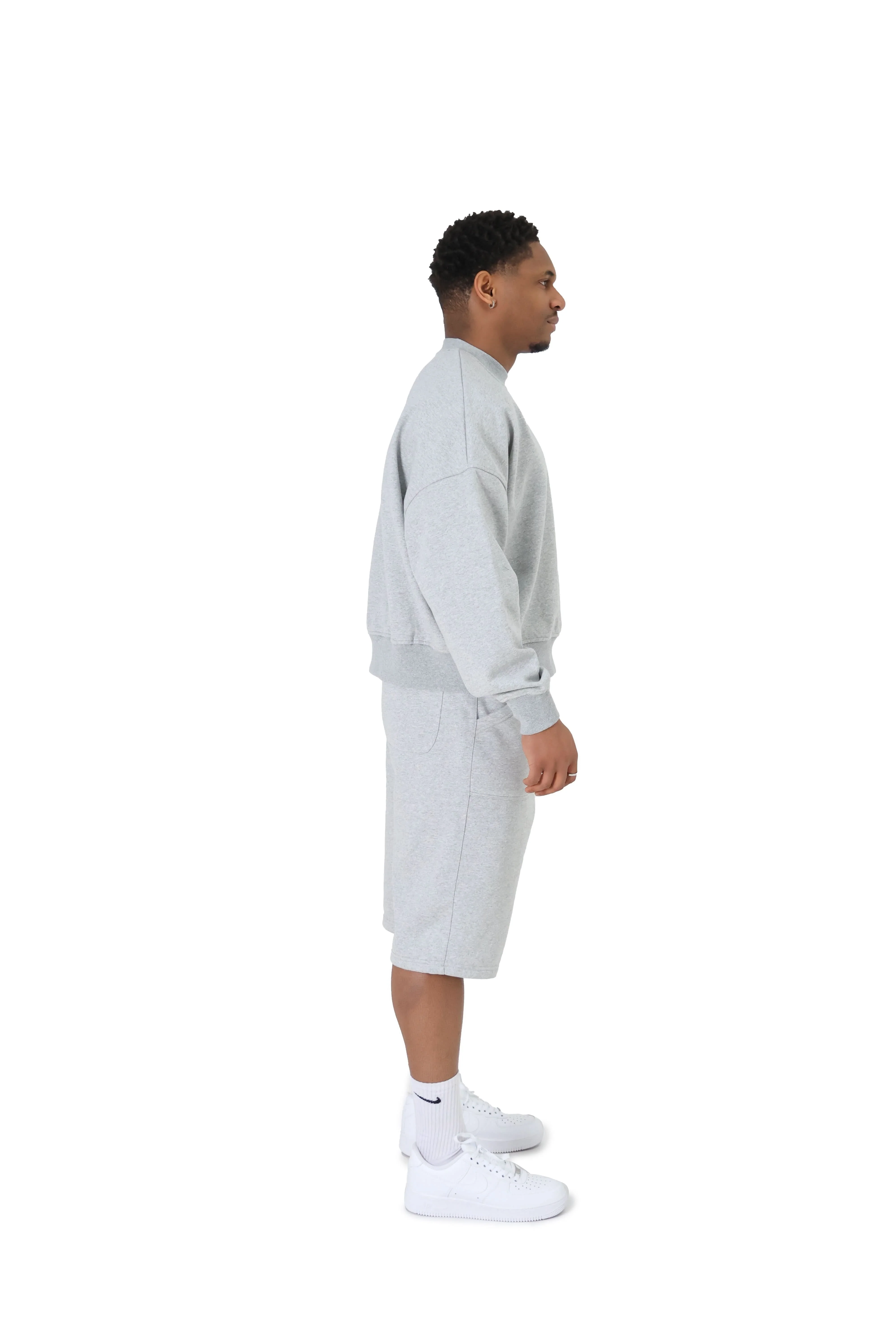 Cropped Oversized Sweater 350GSM - Image 8