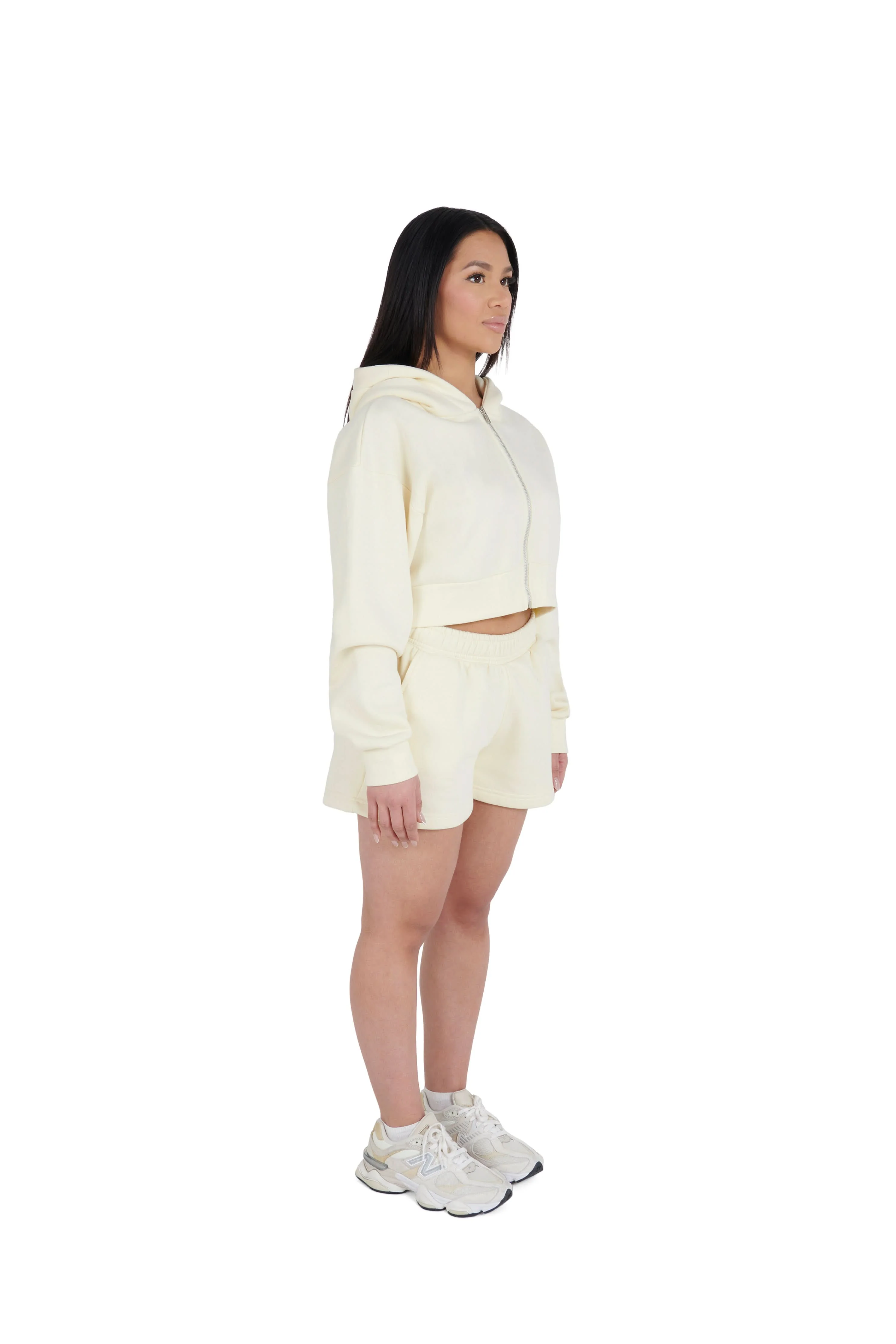 Cropped Oversized Zip Hoodies 330GSM - Image 17