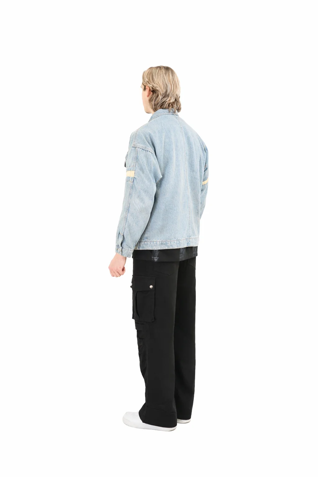 Detailed Denim Jacket - Image 5