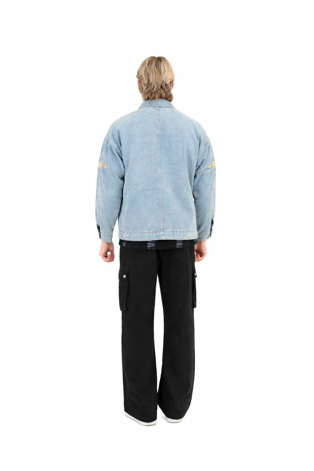 Detailed Denim Jacket - Image 6