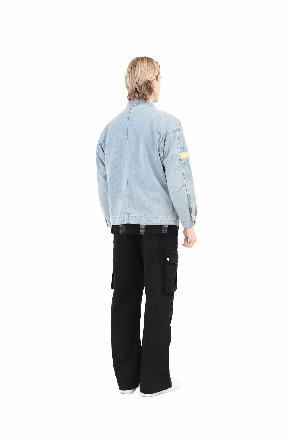 Detailed Denim Jacket - Image 7