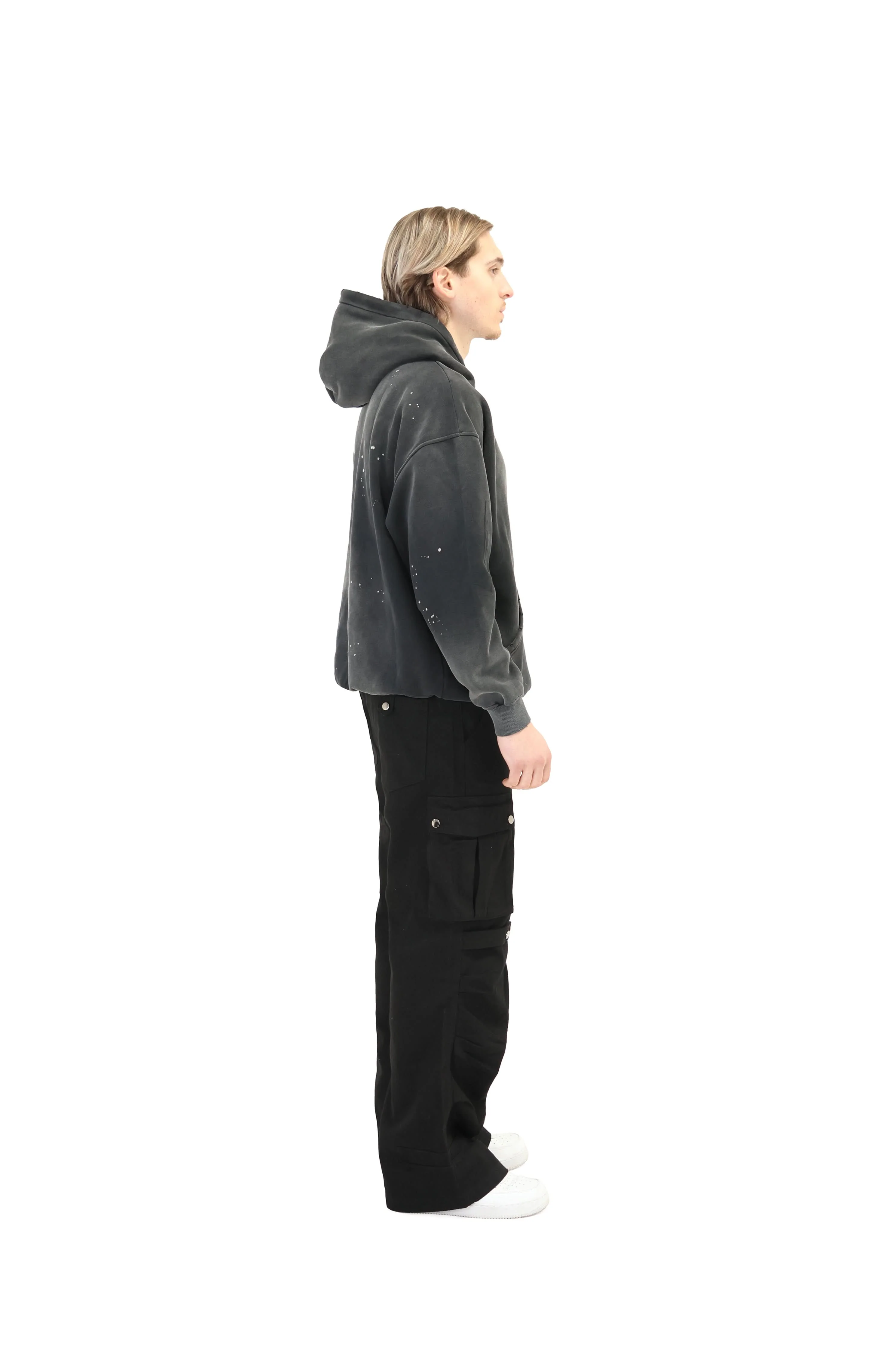 Distressed Oversized Sunfade Splash Hoodie - Image 15