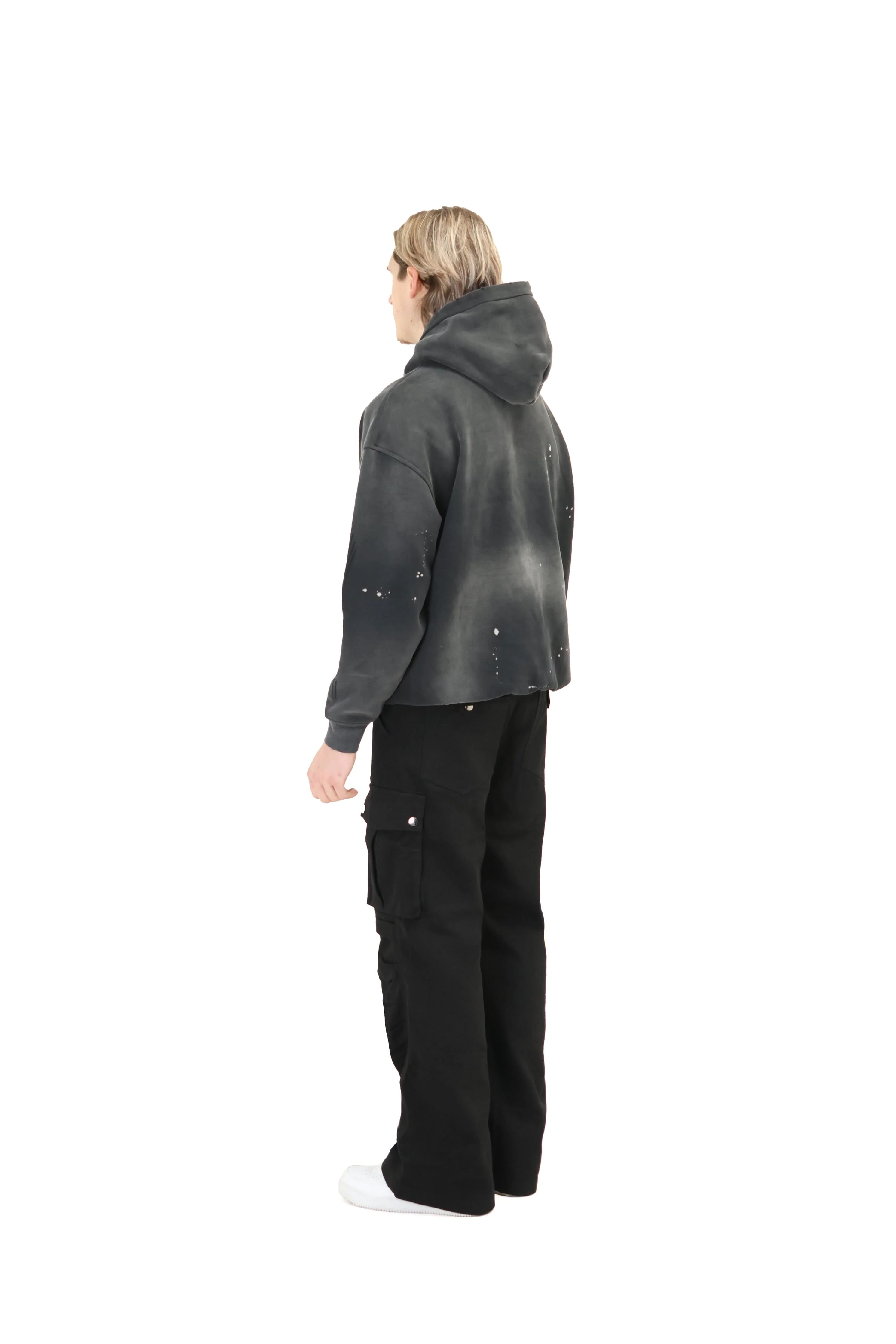 Distressed Oversized Sunfade Splash Hoodie - Image 16
