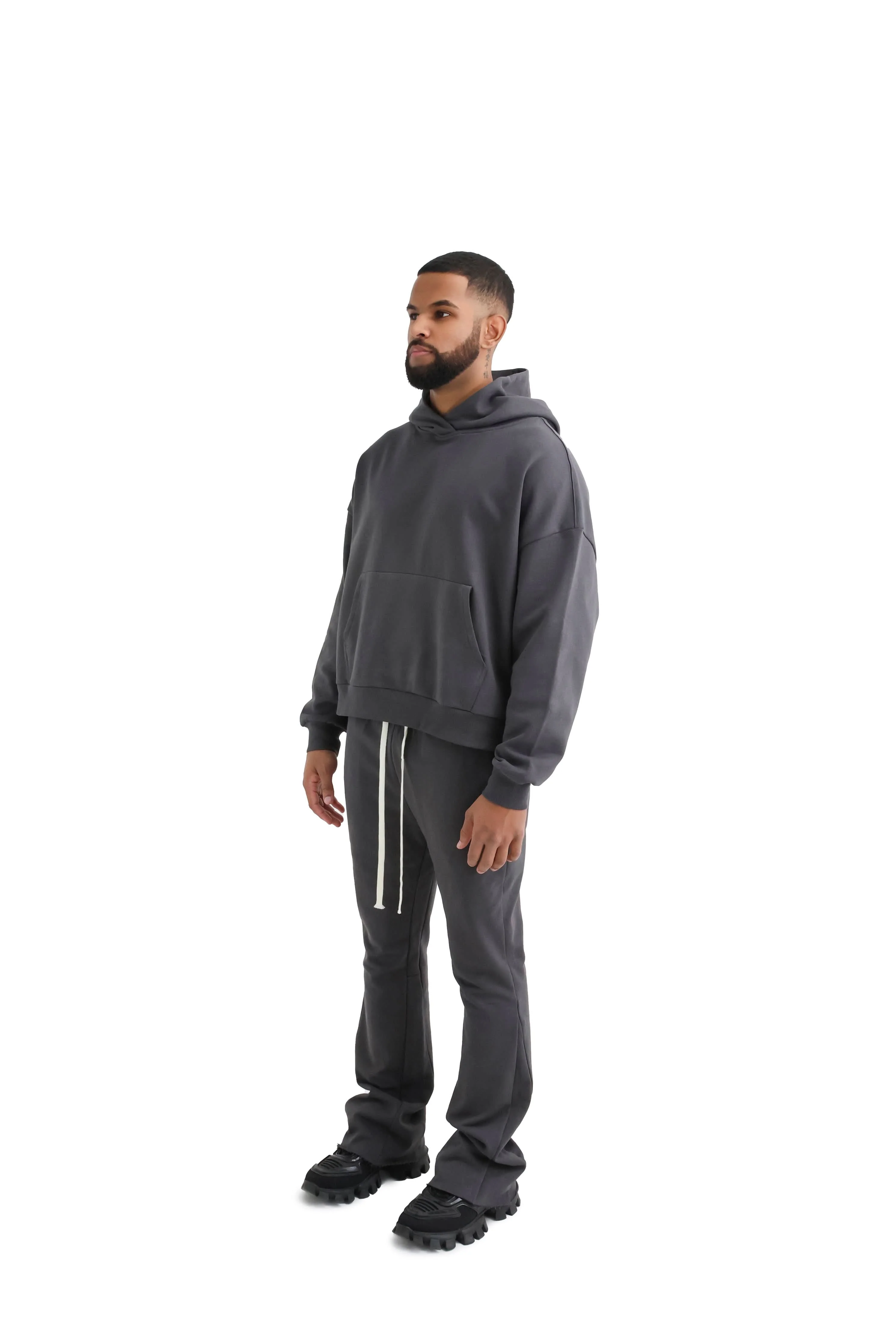 Oversized Slightly Cropped Hoodie 420GSM - Image 19