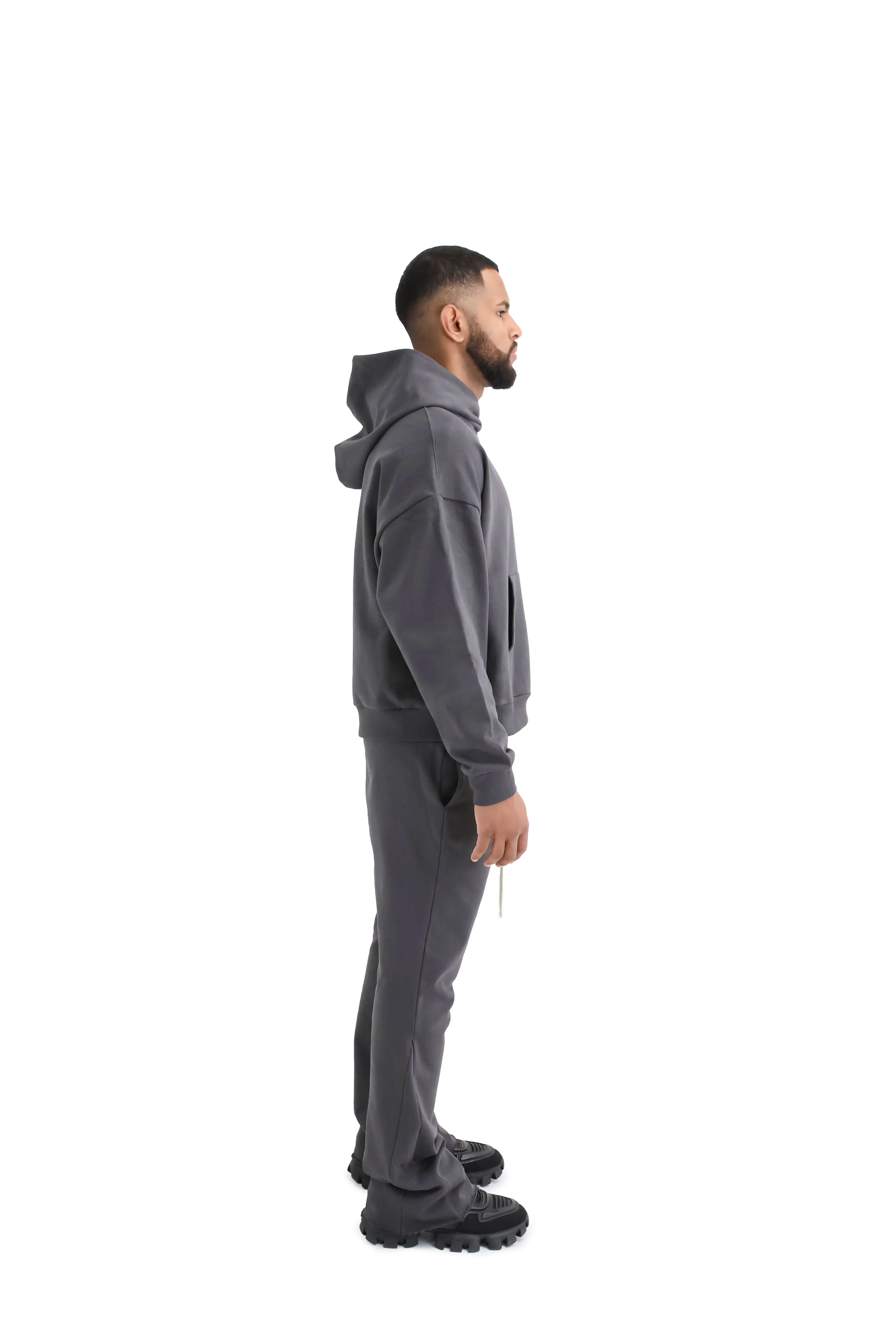 Oversized Slightly Cropped Hoodie 420GSM - Image 24