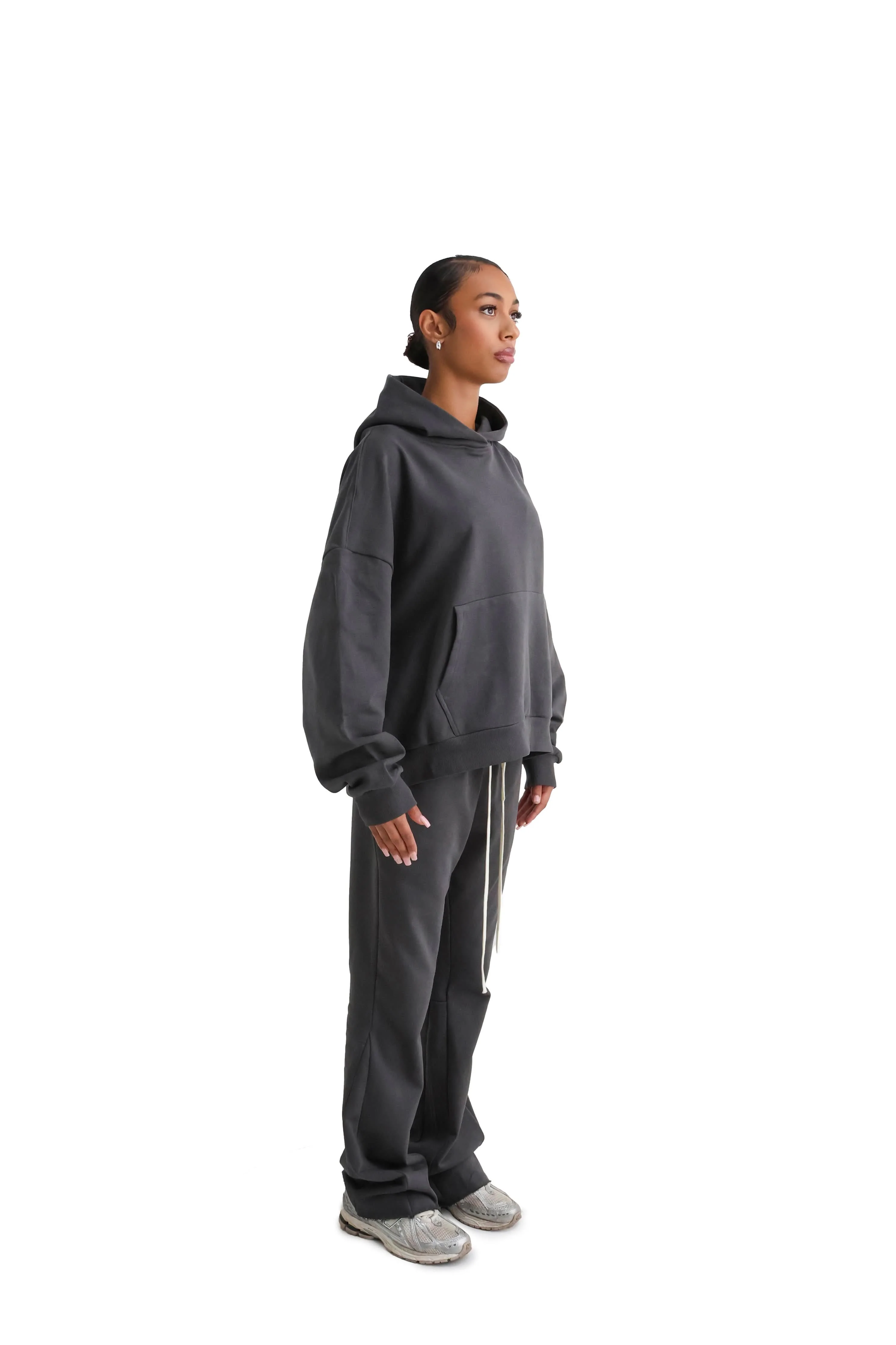 Oversized Slightly Cropped Hoodie 420GSM - Image 25