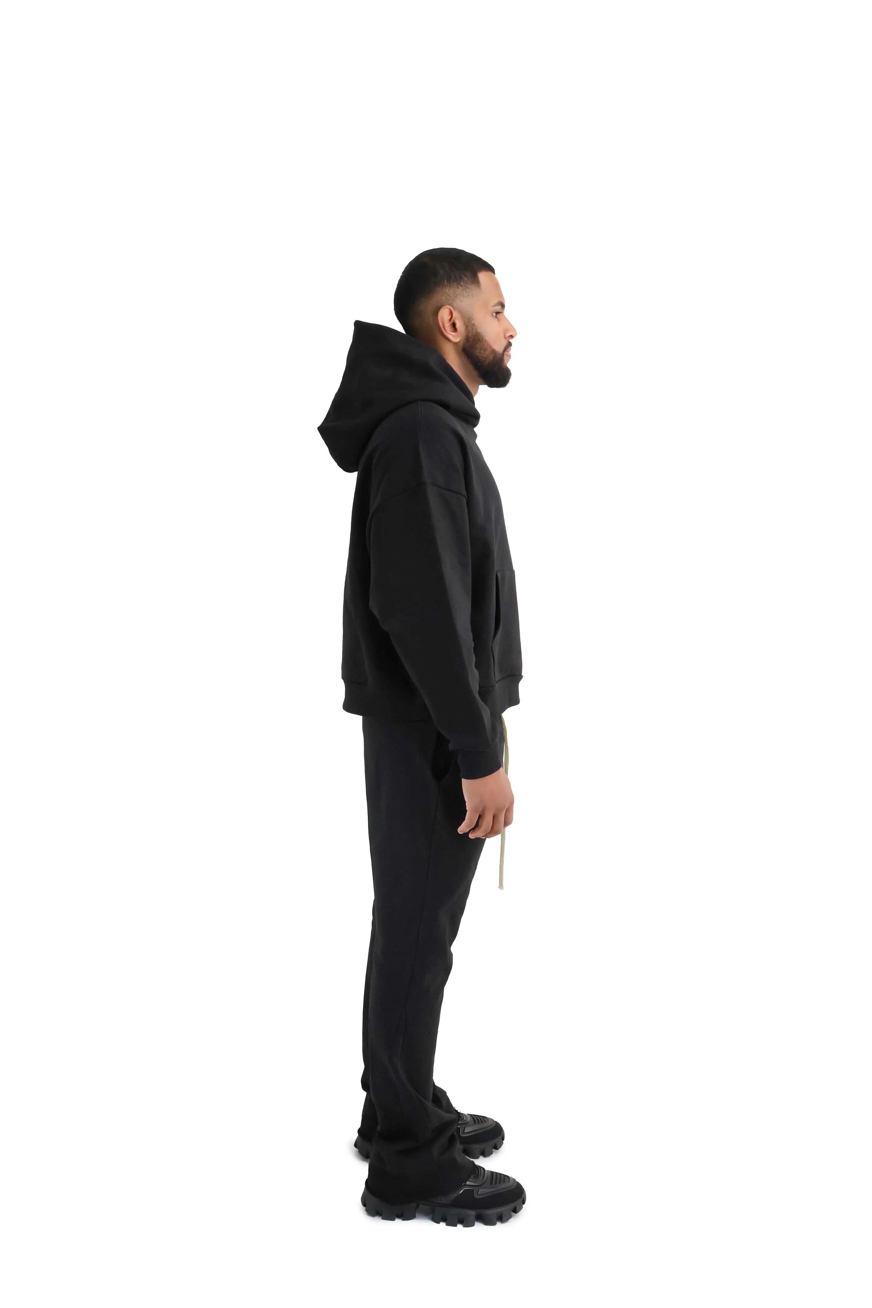 Oversized Slightly Cropped Hoodie 420GSM - Image 8