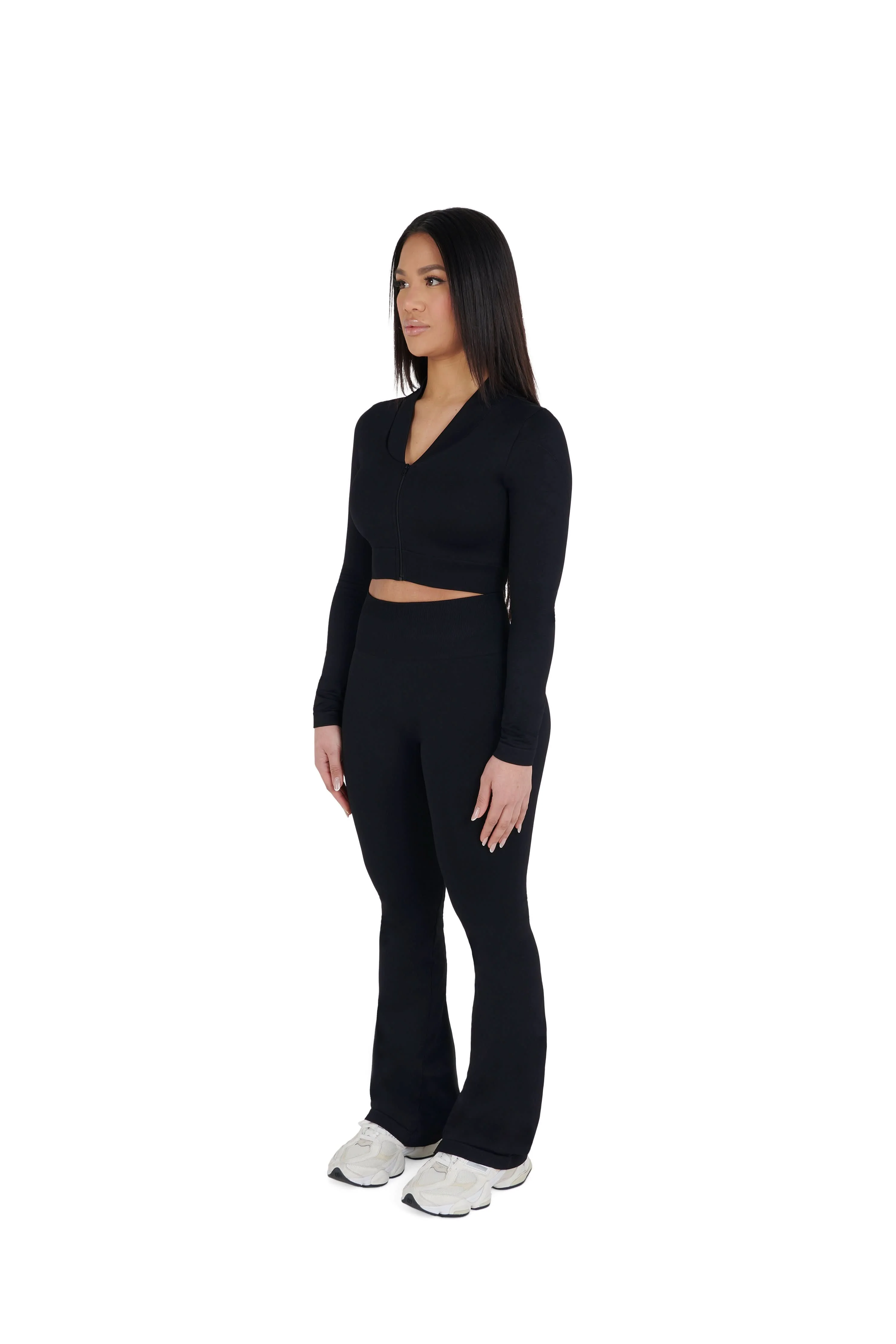 Seamless Flared Leggings - Image 3