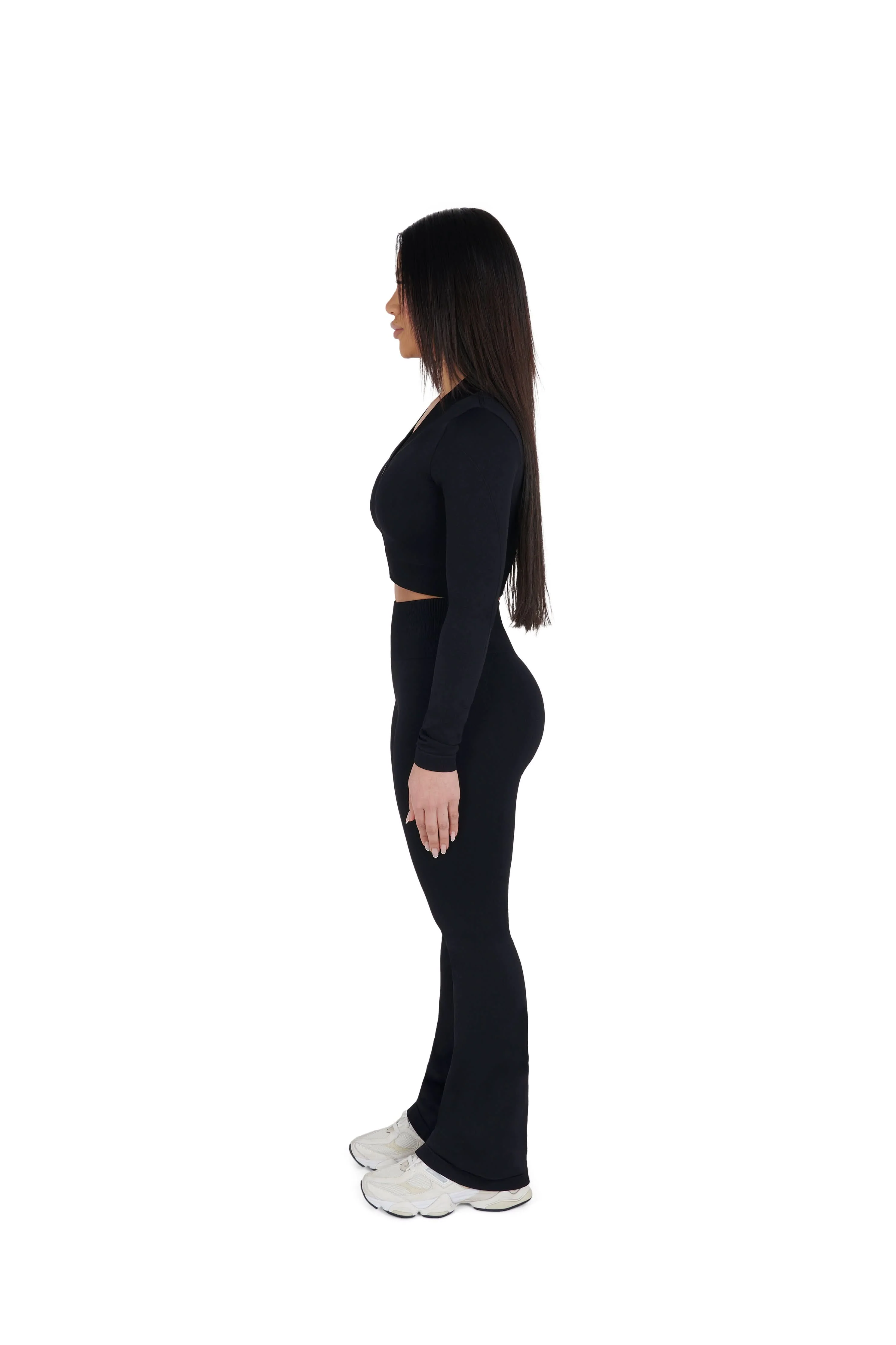 Seamless Flared Leggings - Image 4