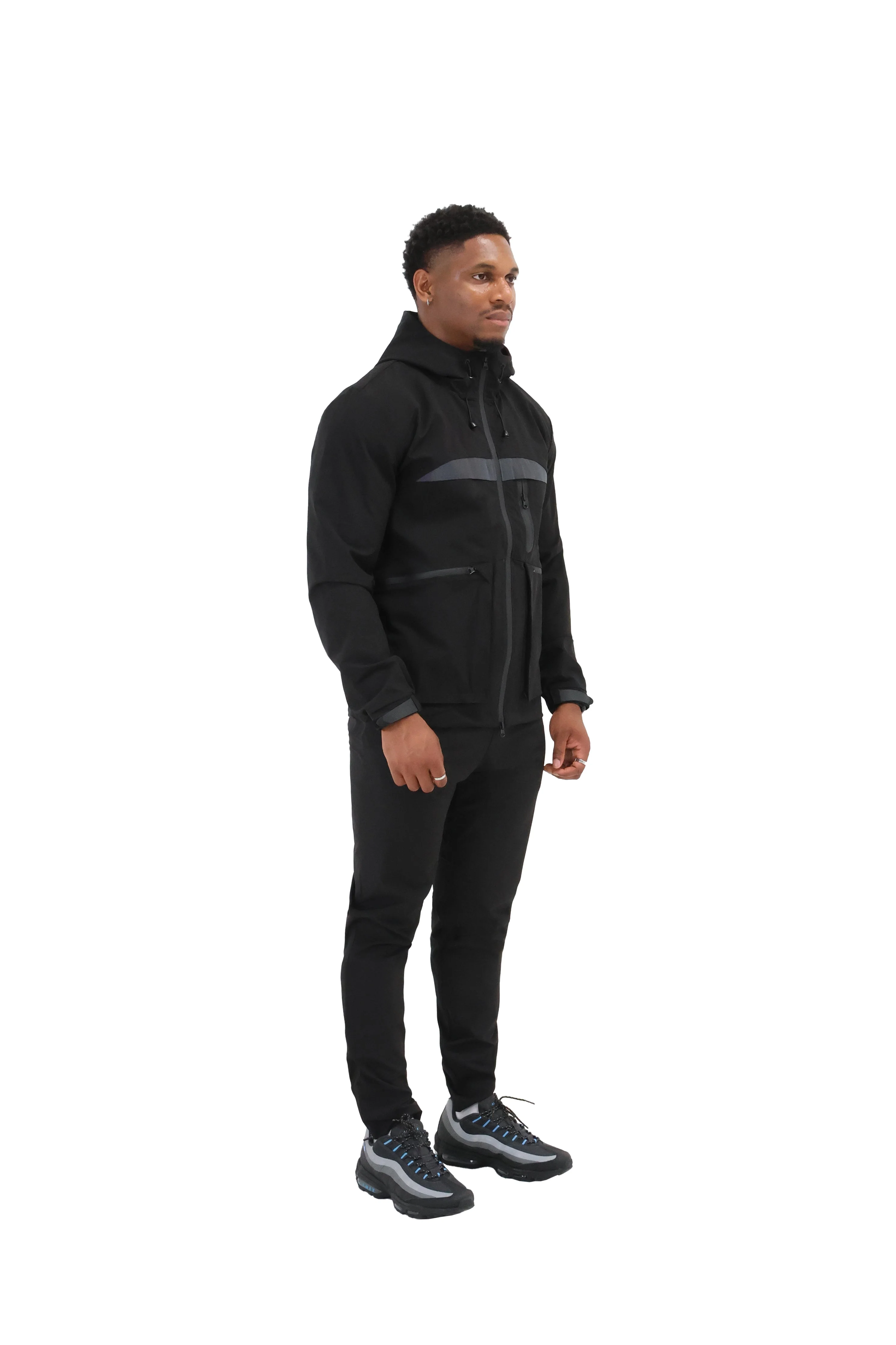 Iridescent Utility Shell Jacket