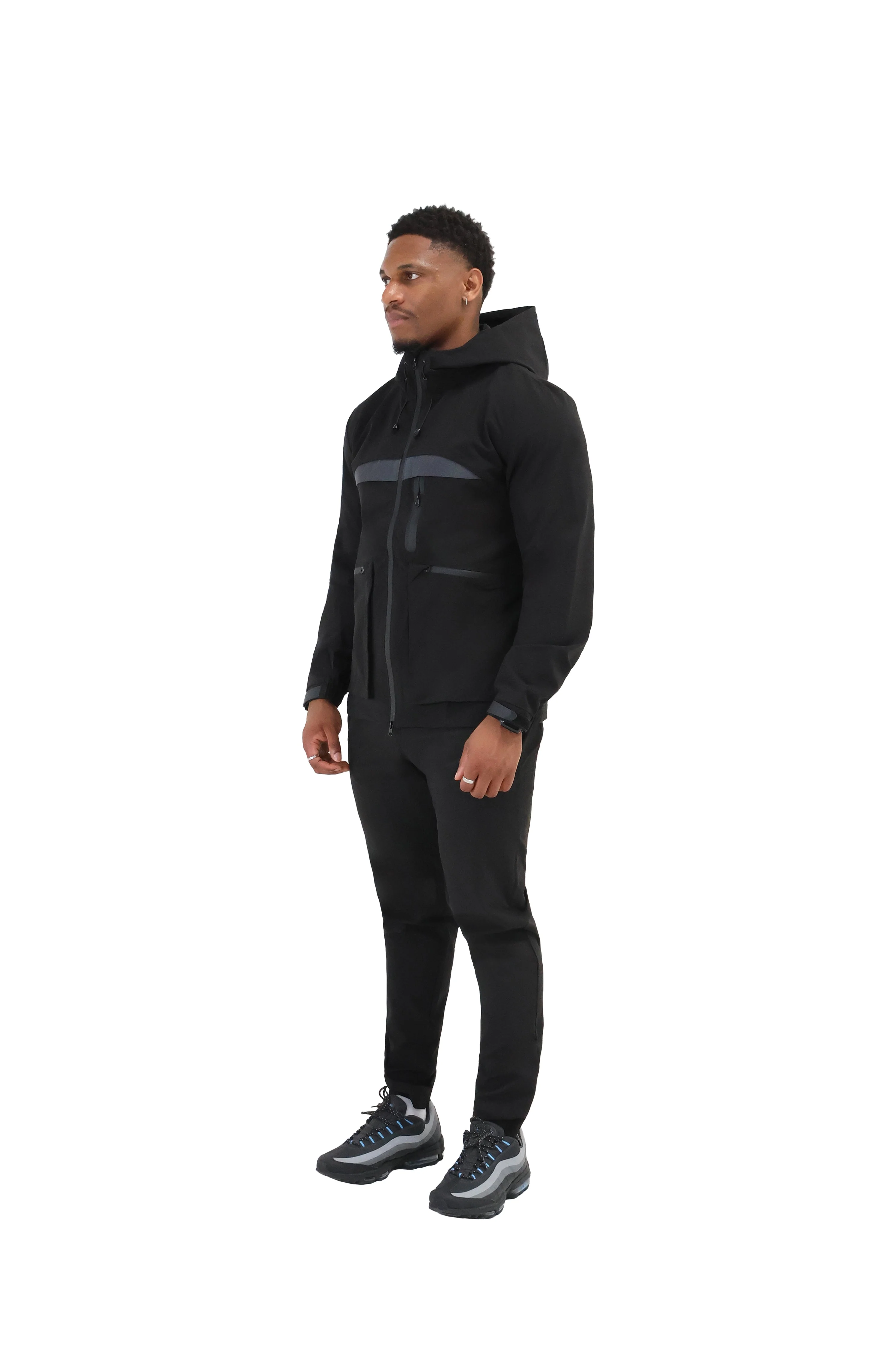 Iridescent Utility Shell Jacket - Image 3