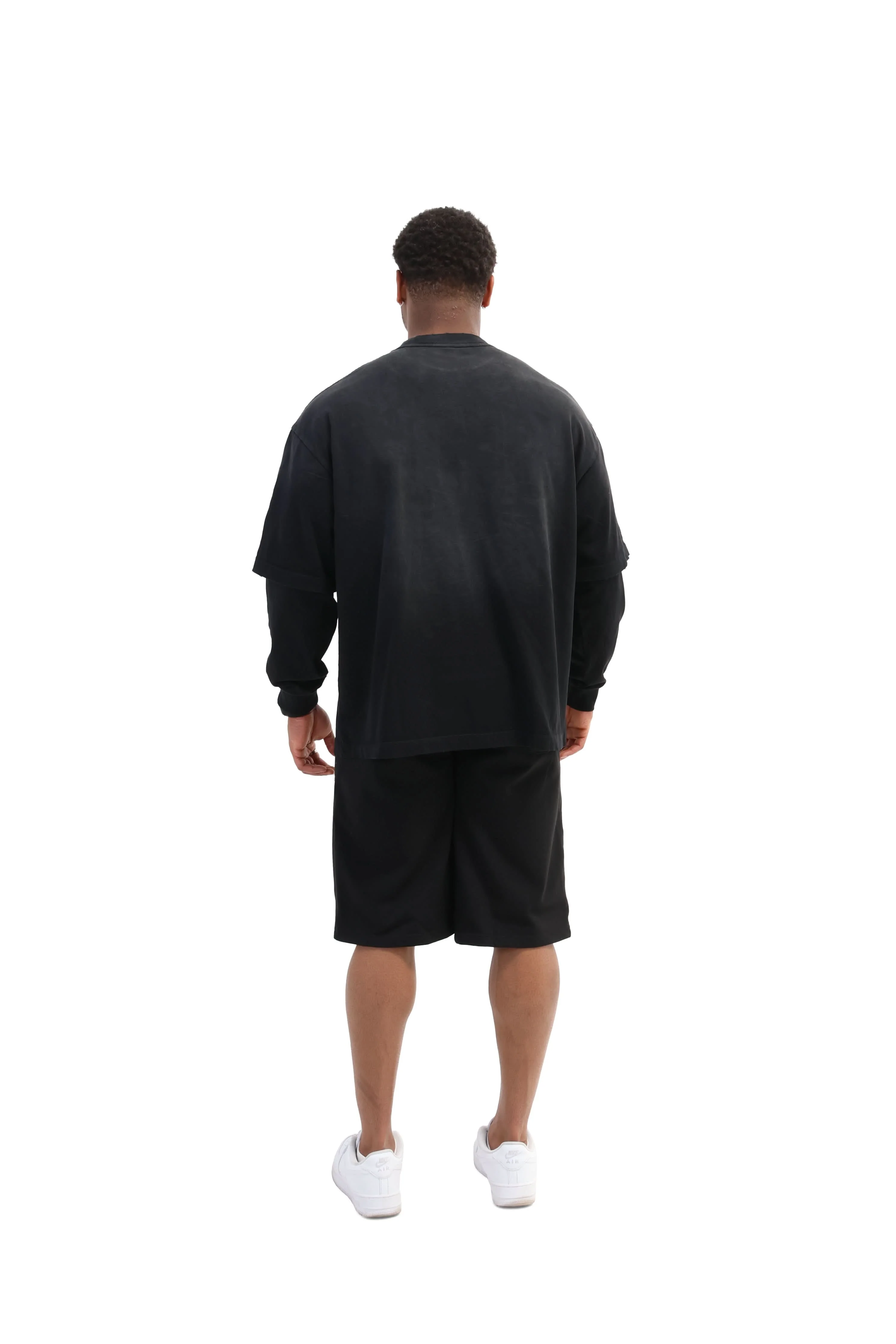 Layered Sunfade Boxy Fit Oversized T-Shirt 320gsm - Image 6