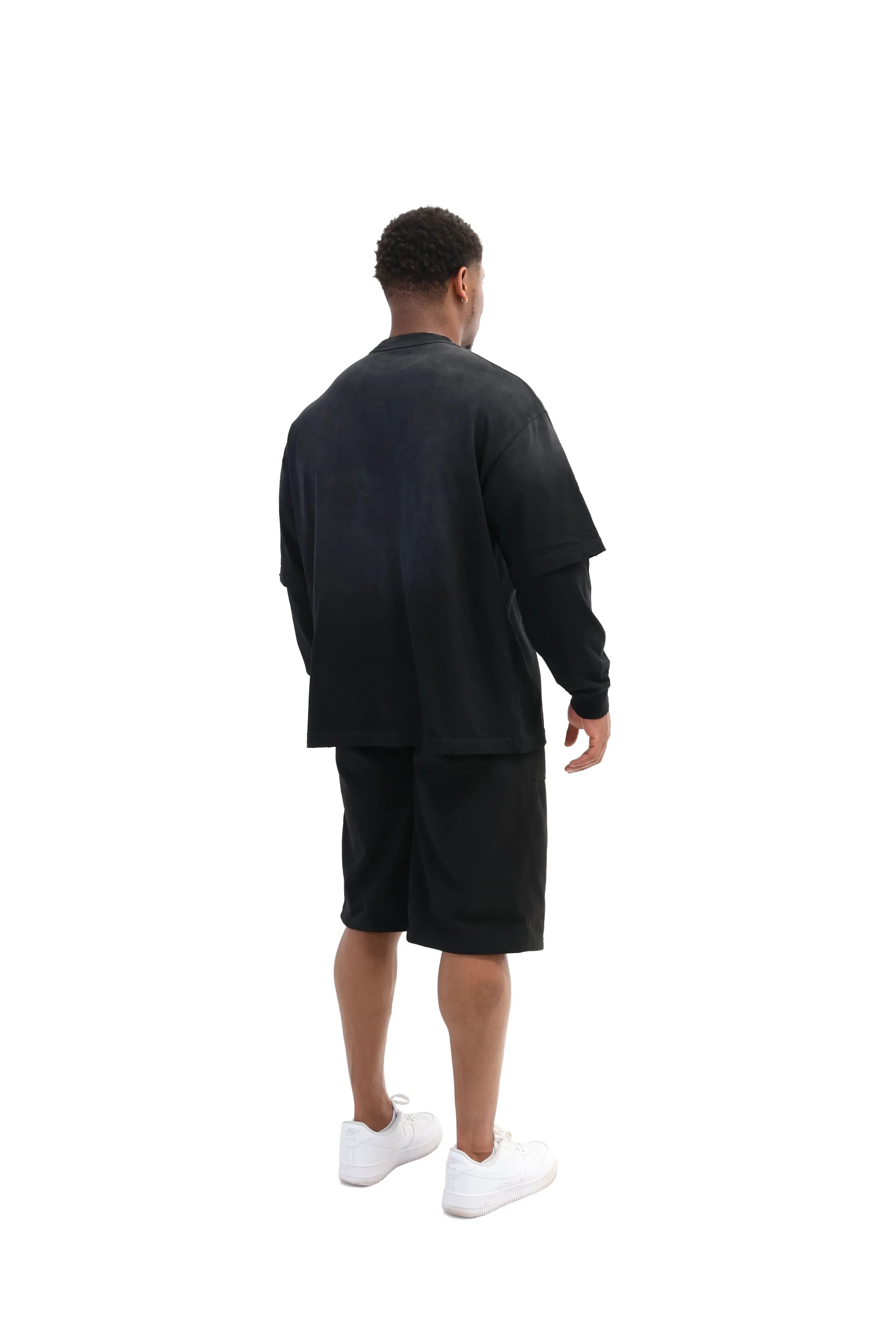 Layered Sunfade Boxy Fit Oversized T-Shirt 320gsm - Image 7