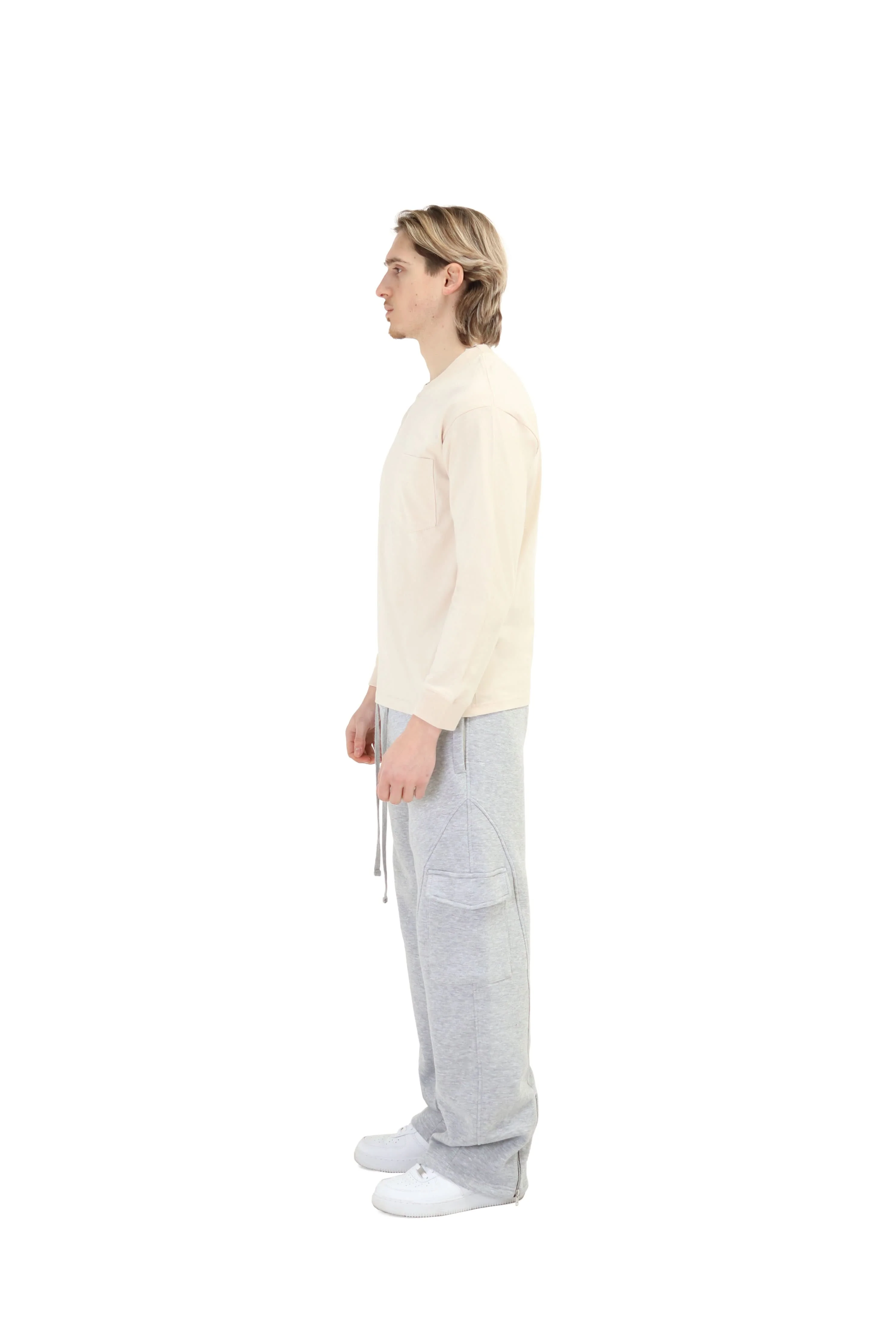 Long Sleeve T-shirts With Pocket 240GSM - Image 18