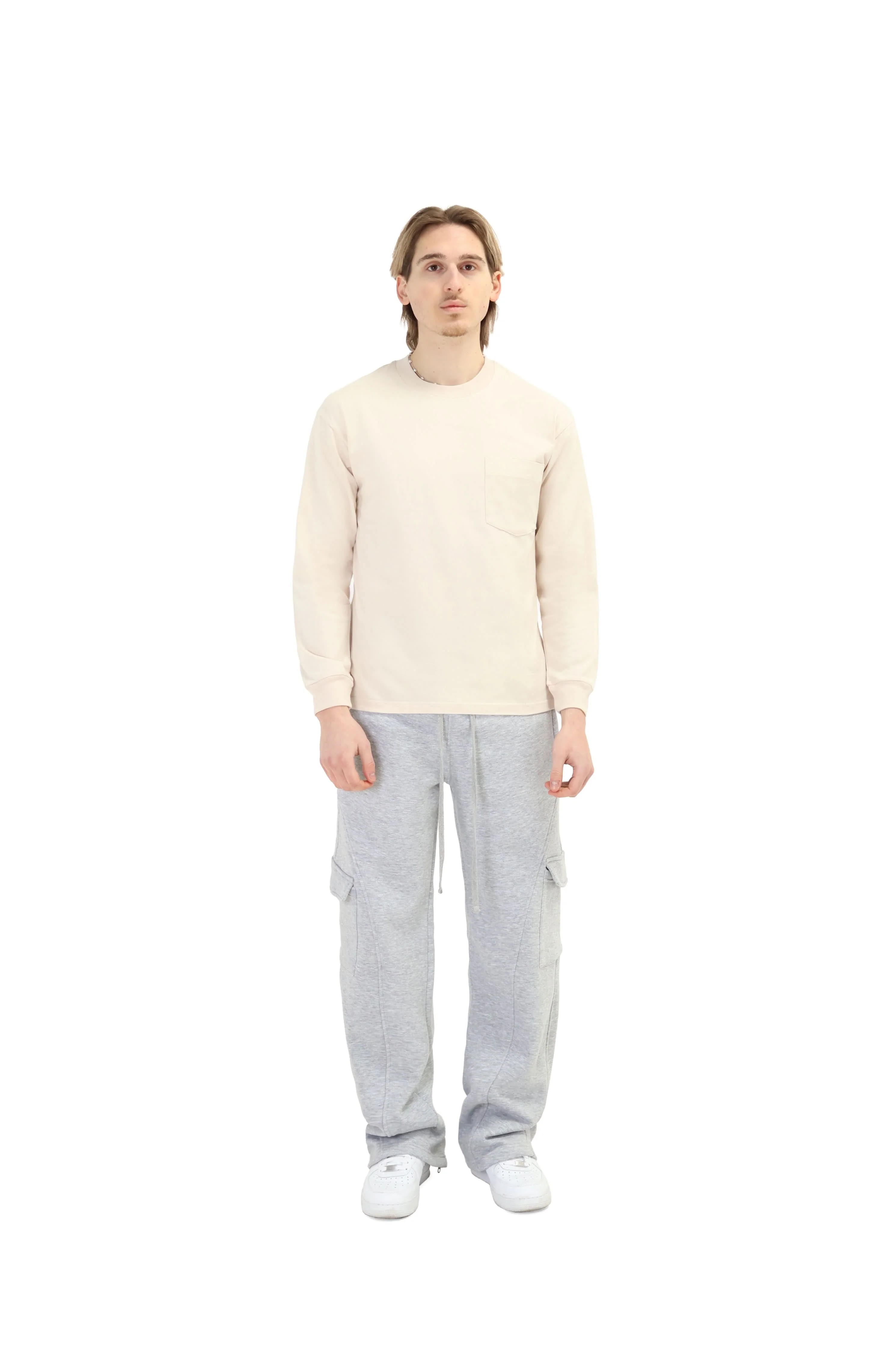 Long Sleeve T-shirts With Pocket 240GSM - Image 19