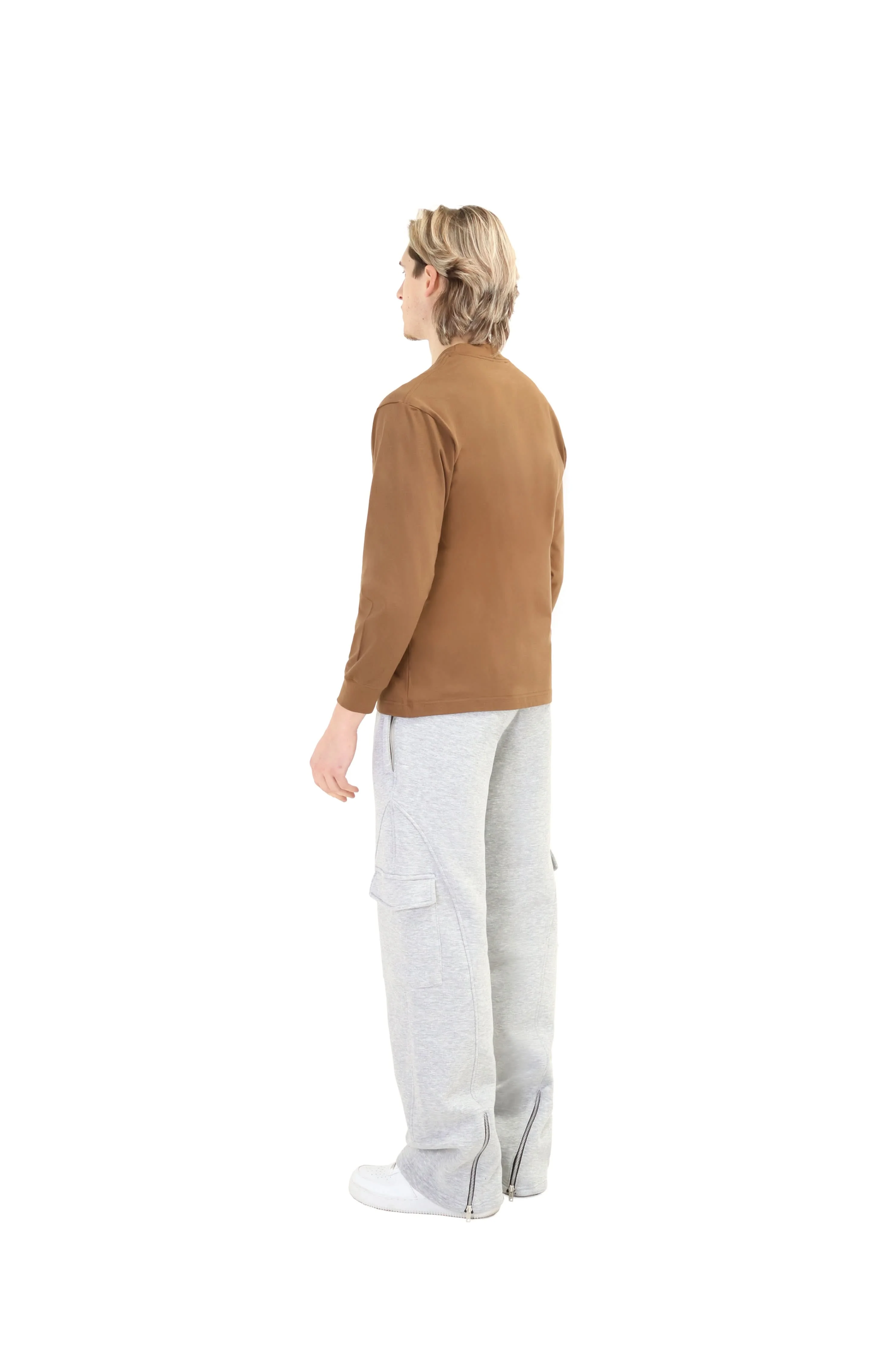 Long Sleeve T-shirts With Pocket 240GSM - Image 29