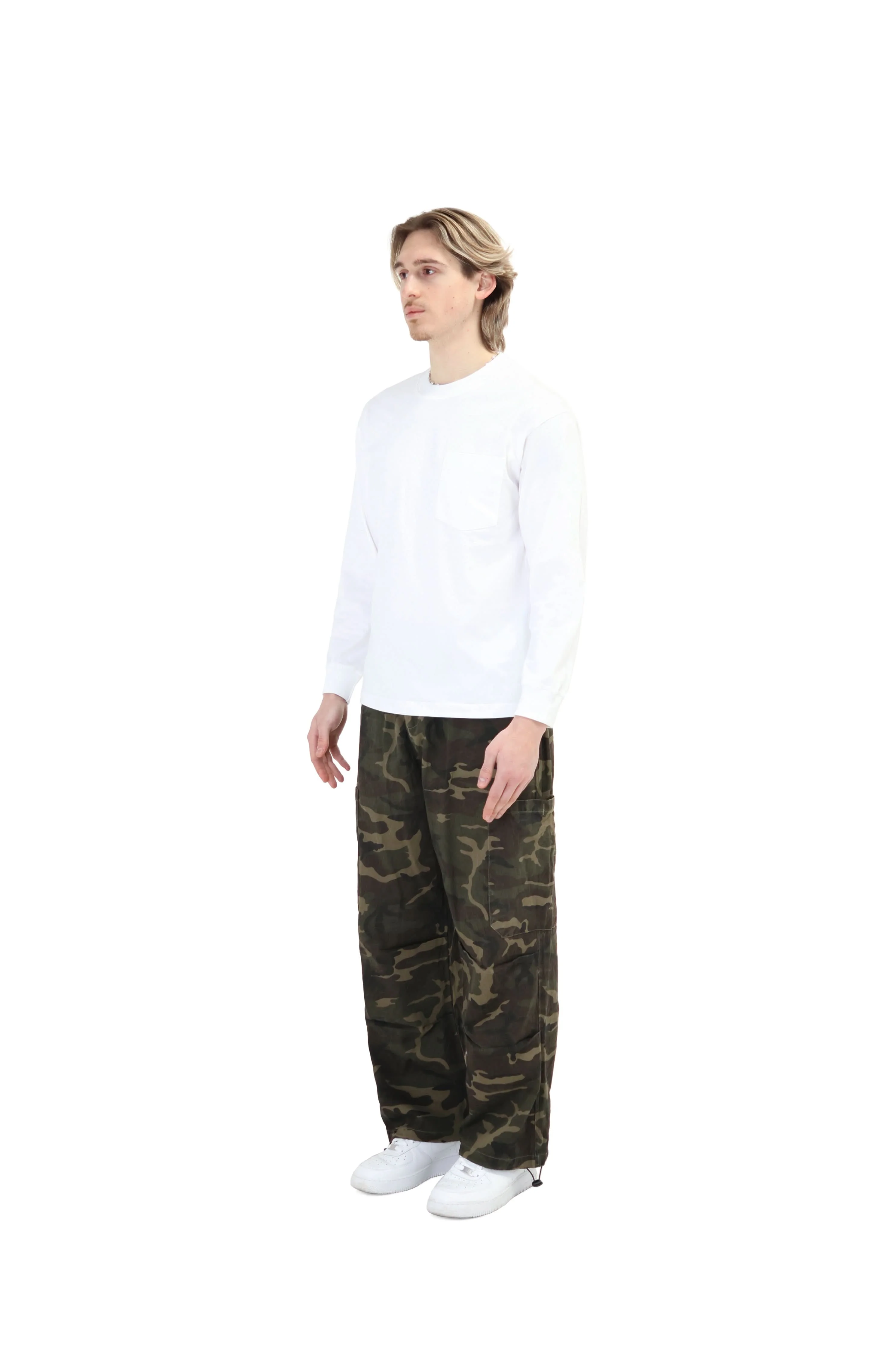 Long Sleeve T-shirts With Pocket 240GSM - Image 3
