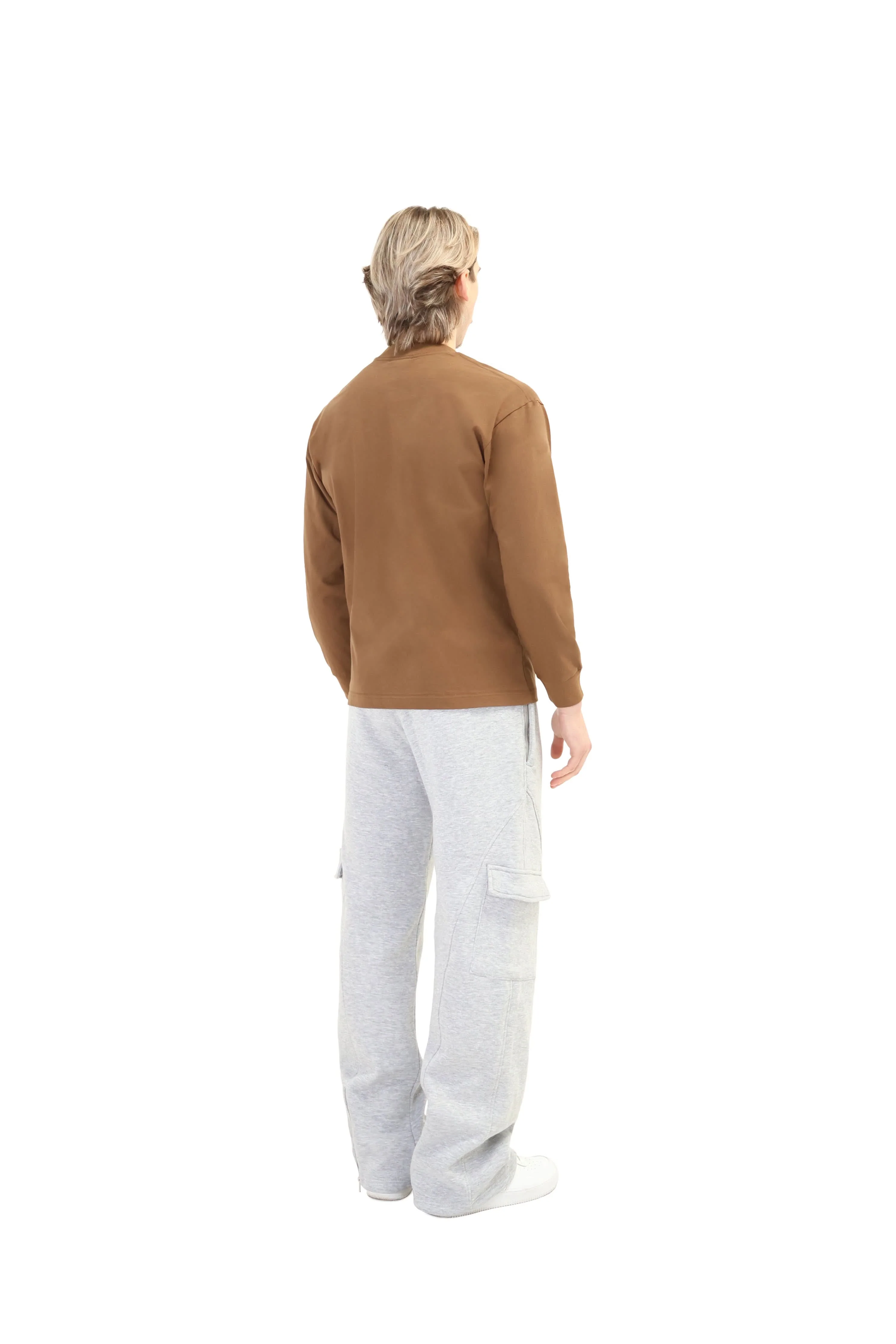 Long Sleeve T-shirts With Pocket 240GSM - Image 31