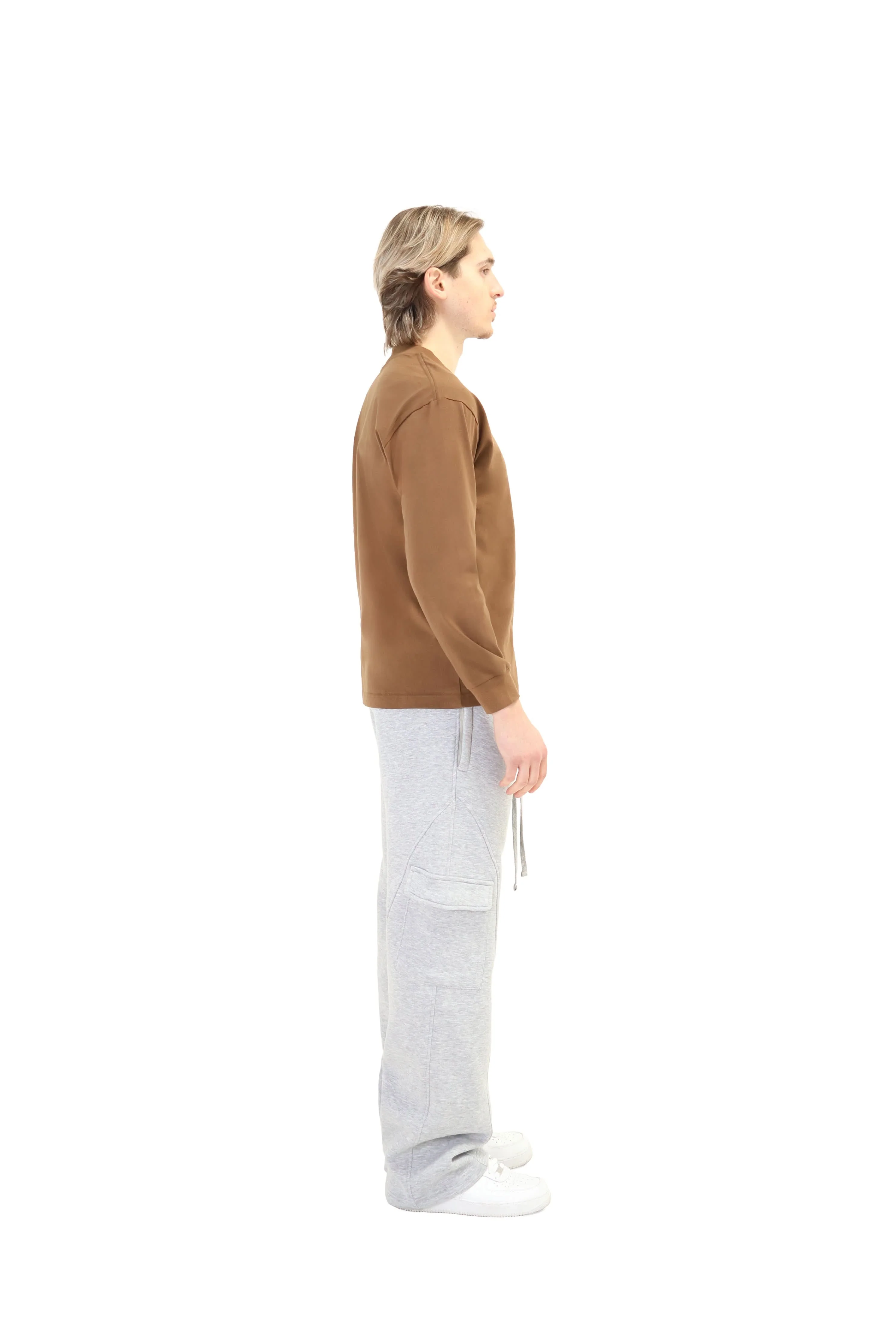 Long Sleeve T-shirts With Pocket 240GSM - Image 32