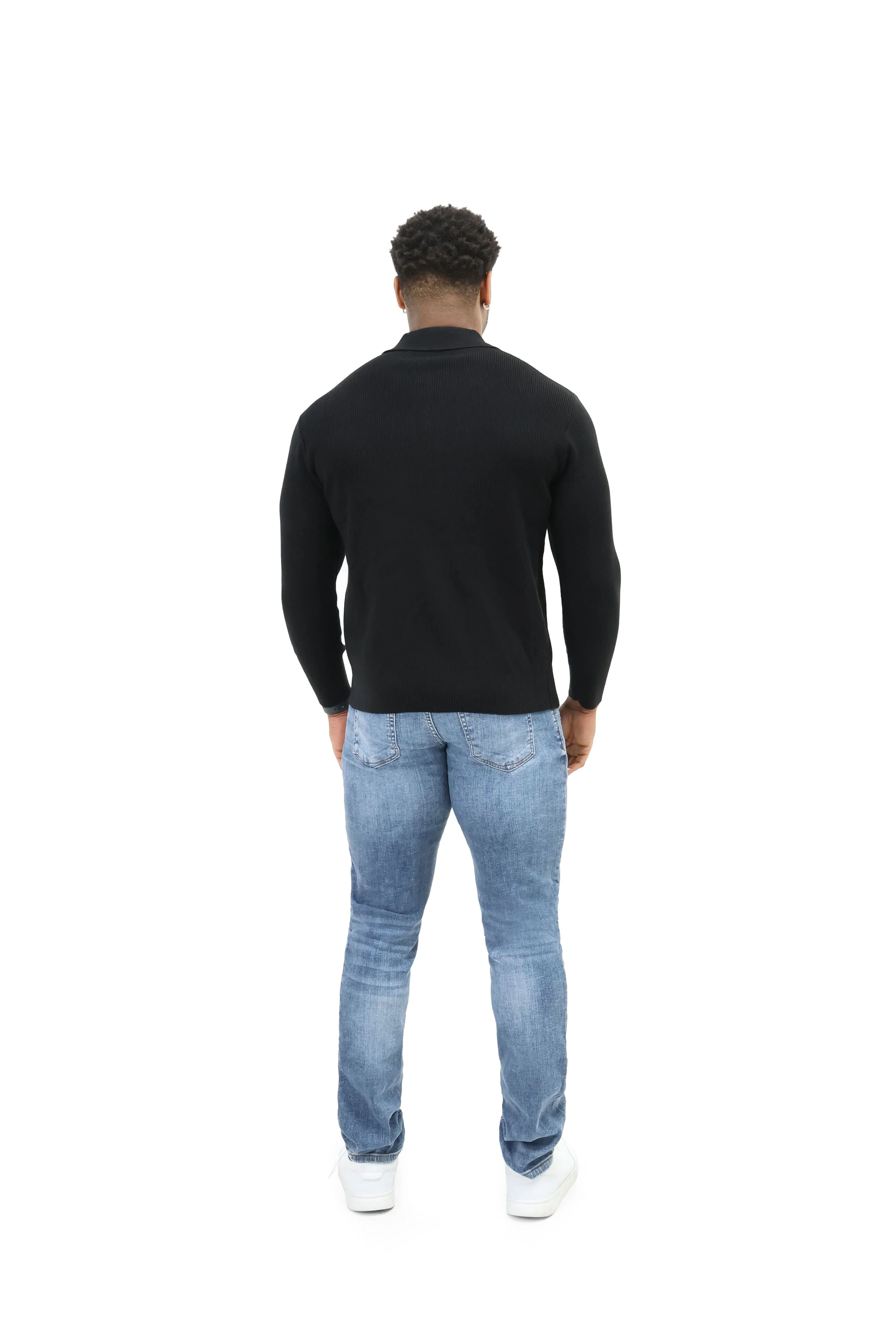 Luxury Silk Full Zip Wool Knit Jumpers - Image 14