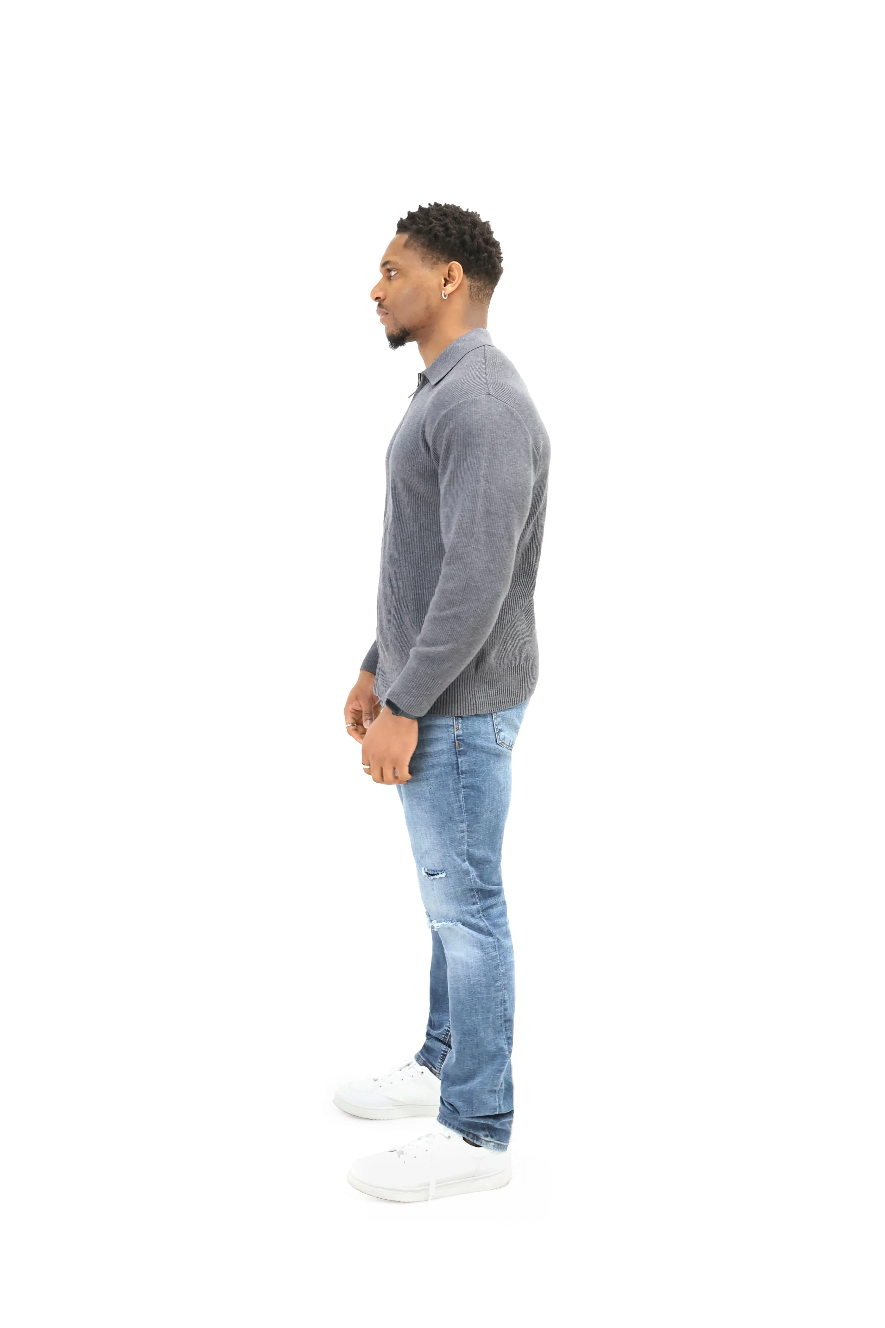 Luxury Silk Full Zip Wool Knit Jumpers - Image 20