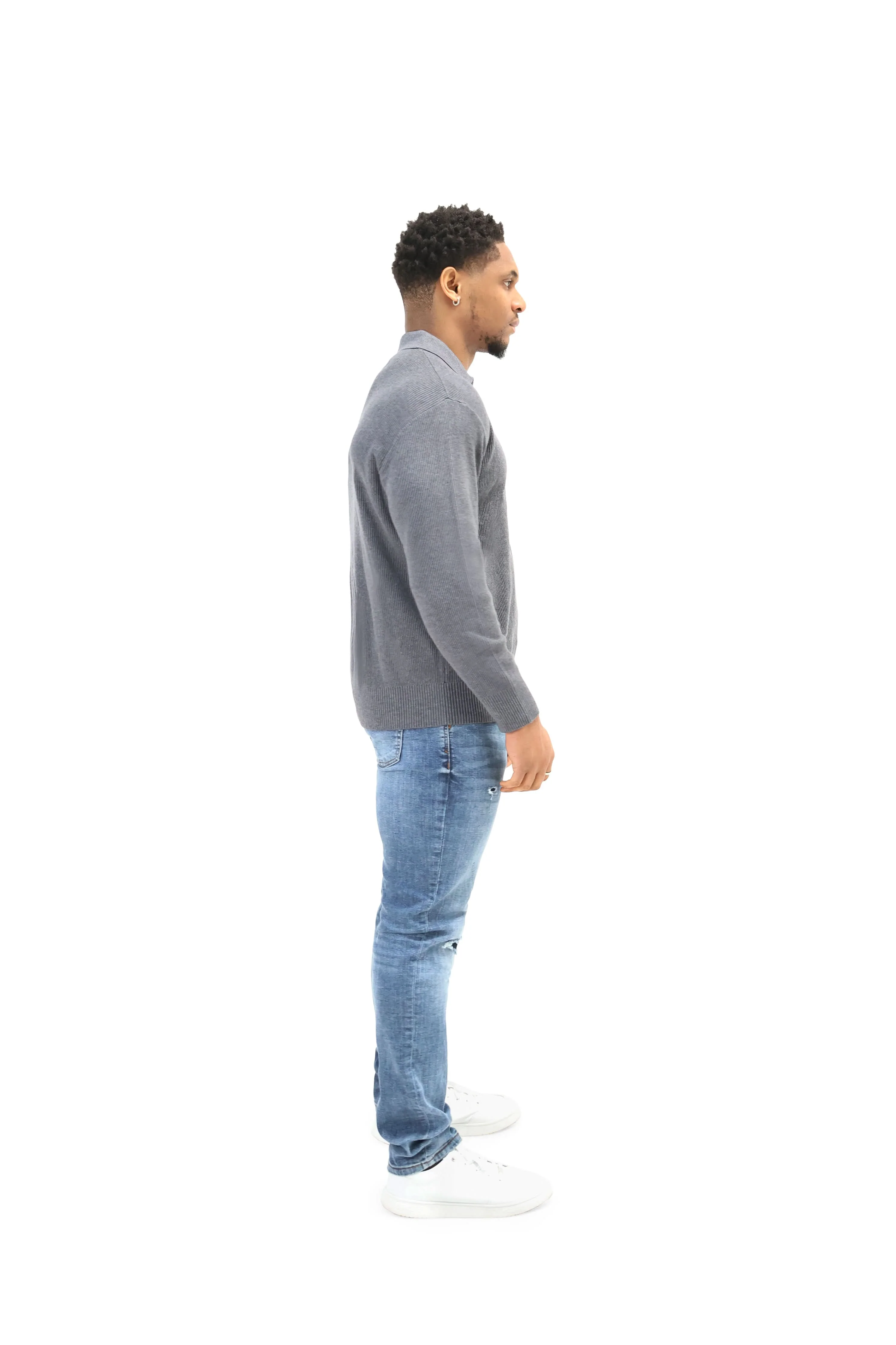 Luxury Silk Full Zip Wool Knit Jumpers - Image 24
