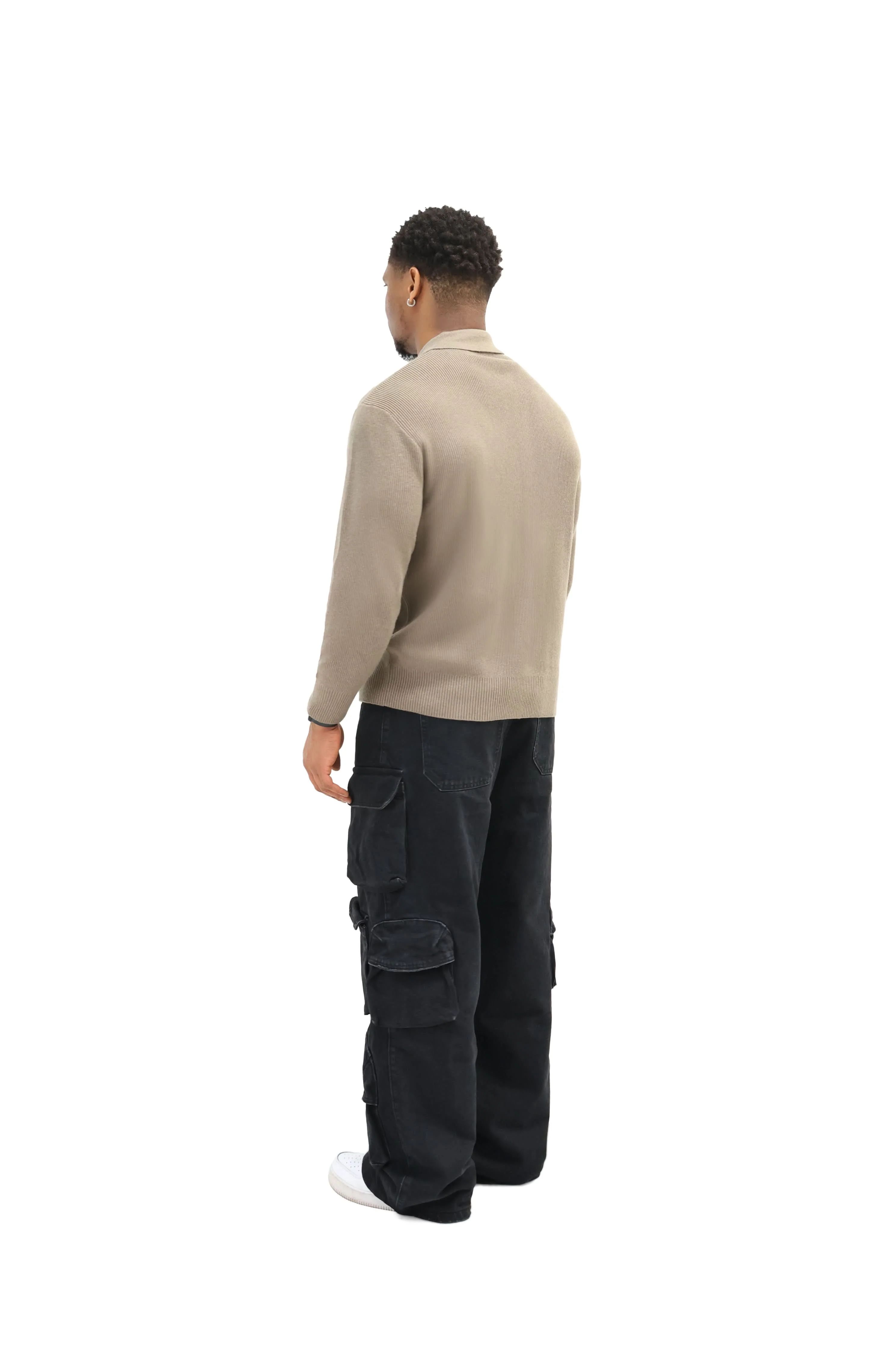 Luxury Silk Full Zip Wool Knit Jumpers - Image 5