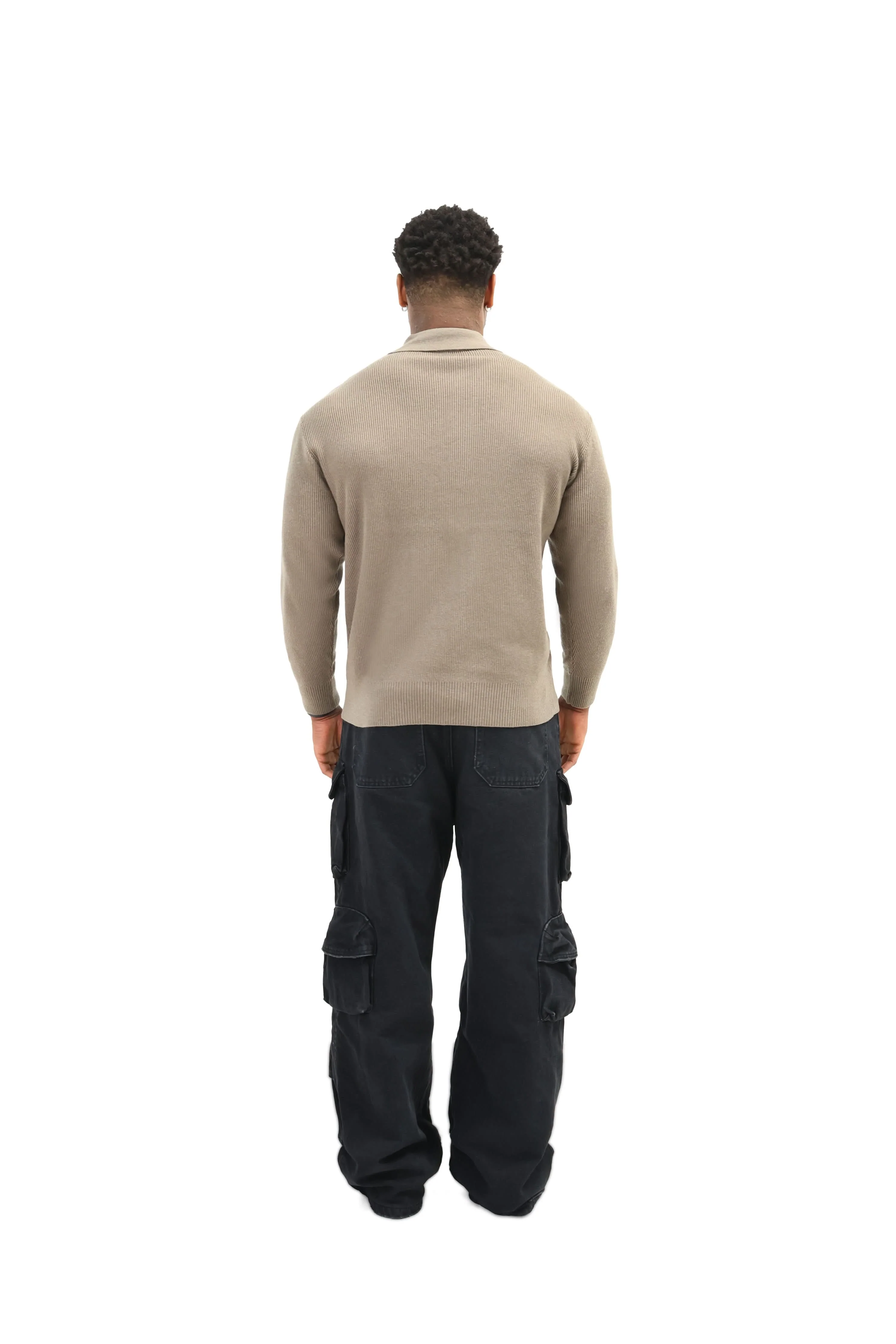 Luxury Silk Full Zip Wool Knit Jumpers - Image 6