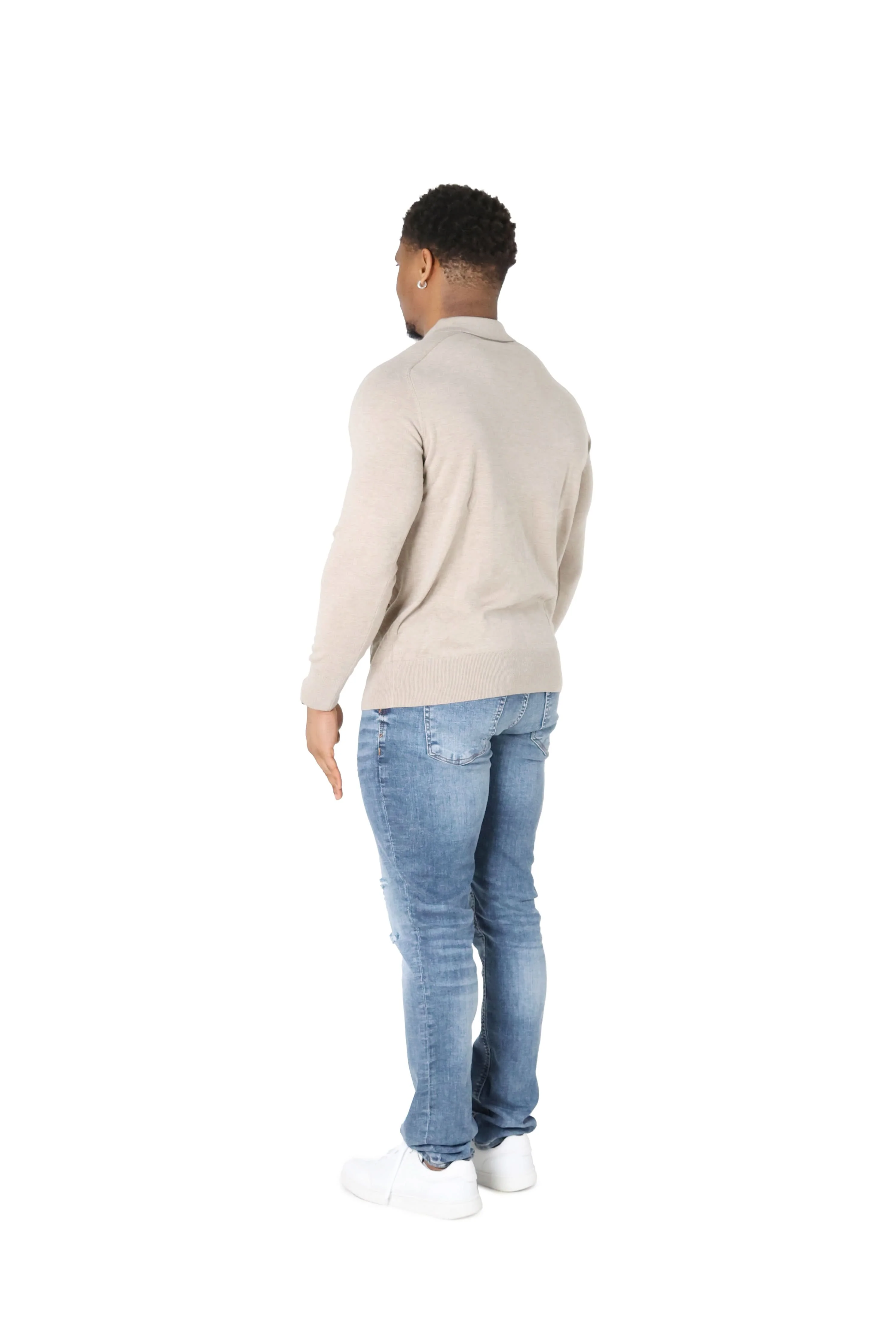 Luxury Silky Wool Knit Long Sleeve Poly Tops - Image 13
