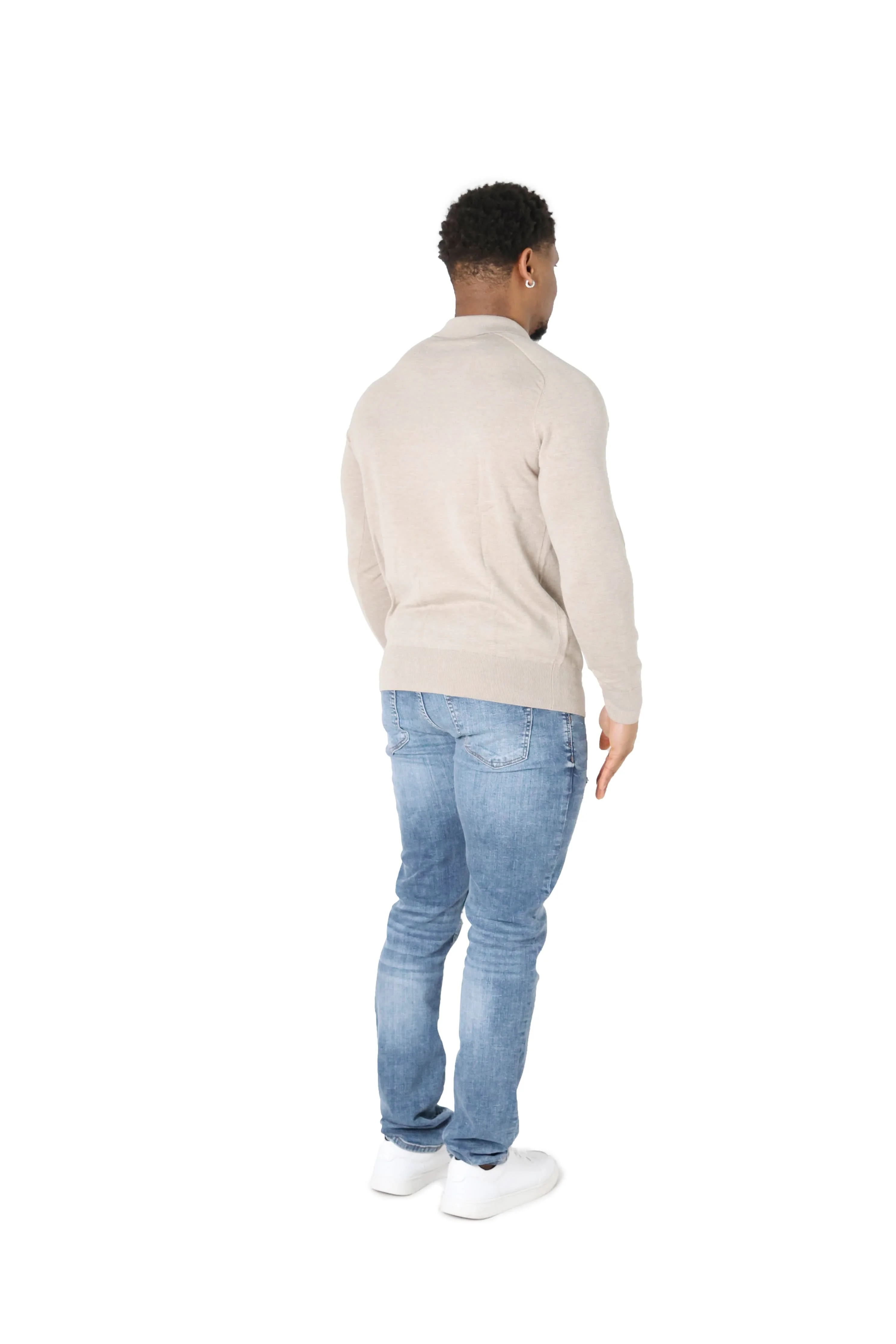 Luxury Silky Wool Knit Long Sleeve Poly Tops - Image 15