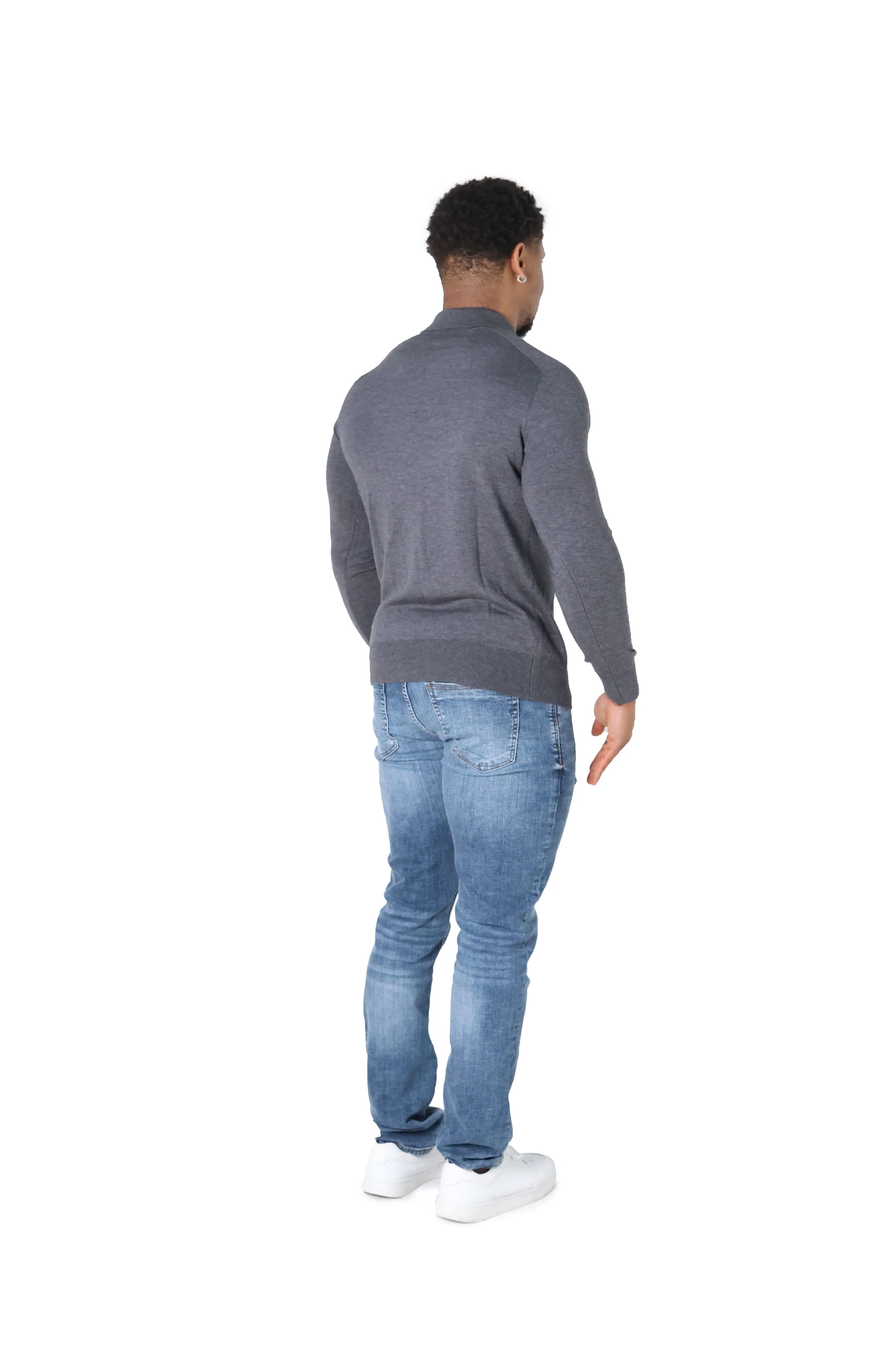 Luxury Silky Wool Knit Long Sleeve Poly Tops - Image 23