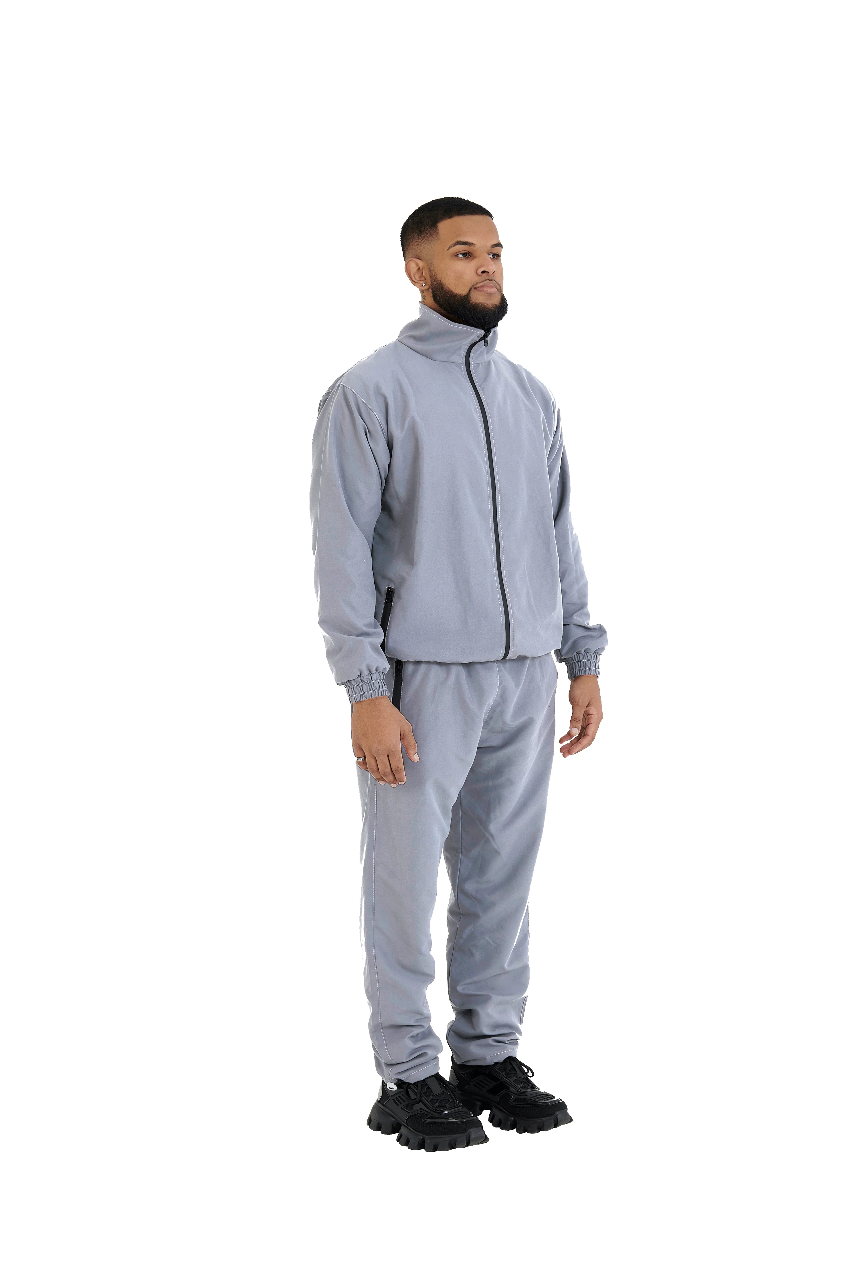 Oversized Nylon Joggers - Image 41