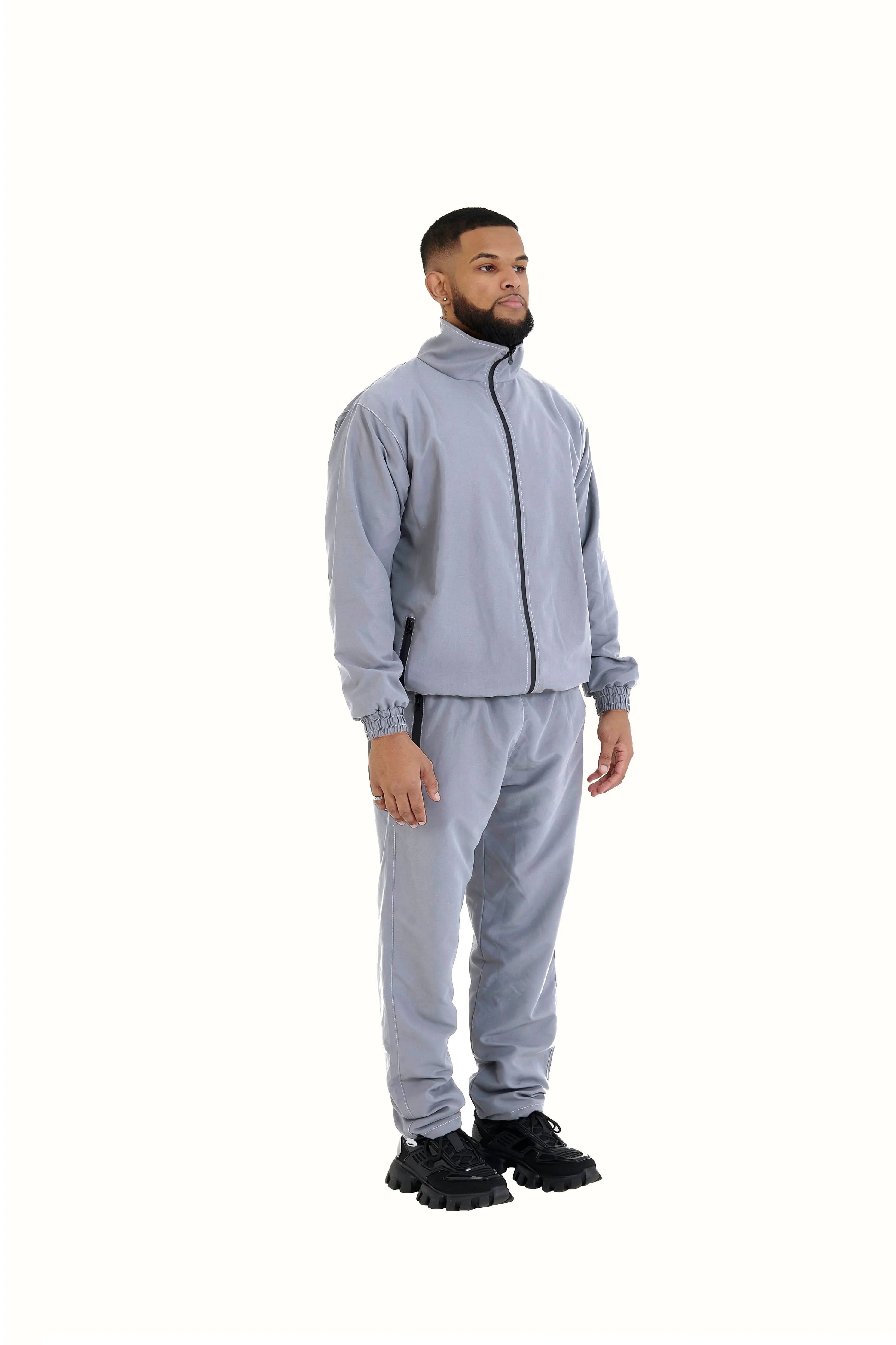 Oversized Nylon Joggers - Image 9