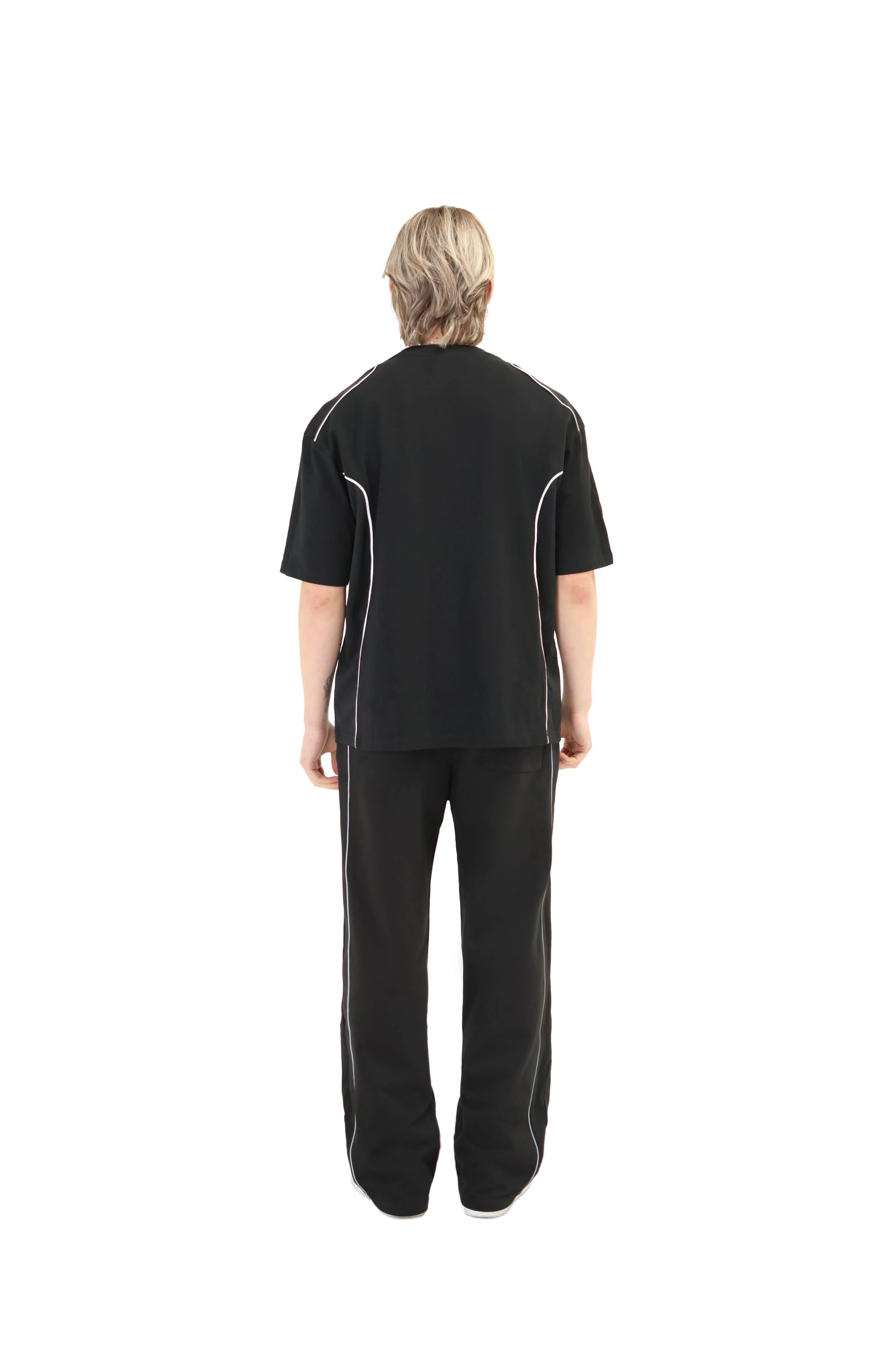 Oversized T Shirt with Piping - Image 6