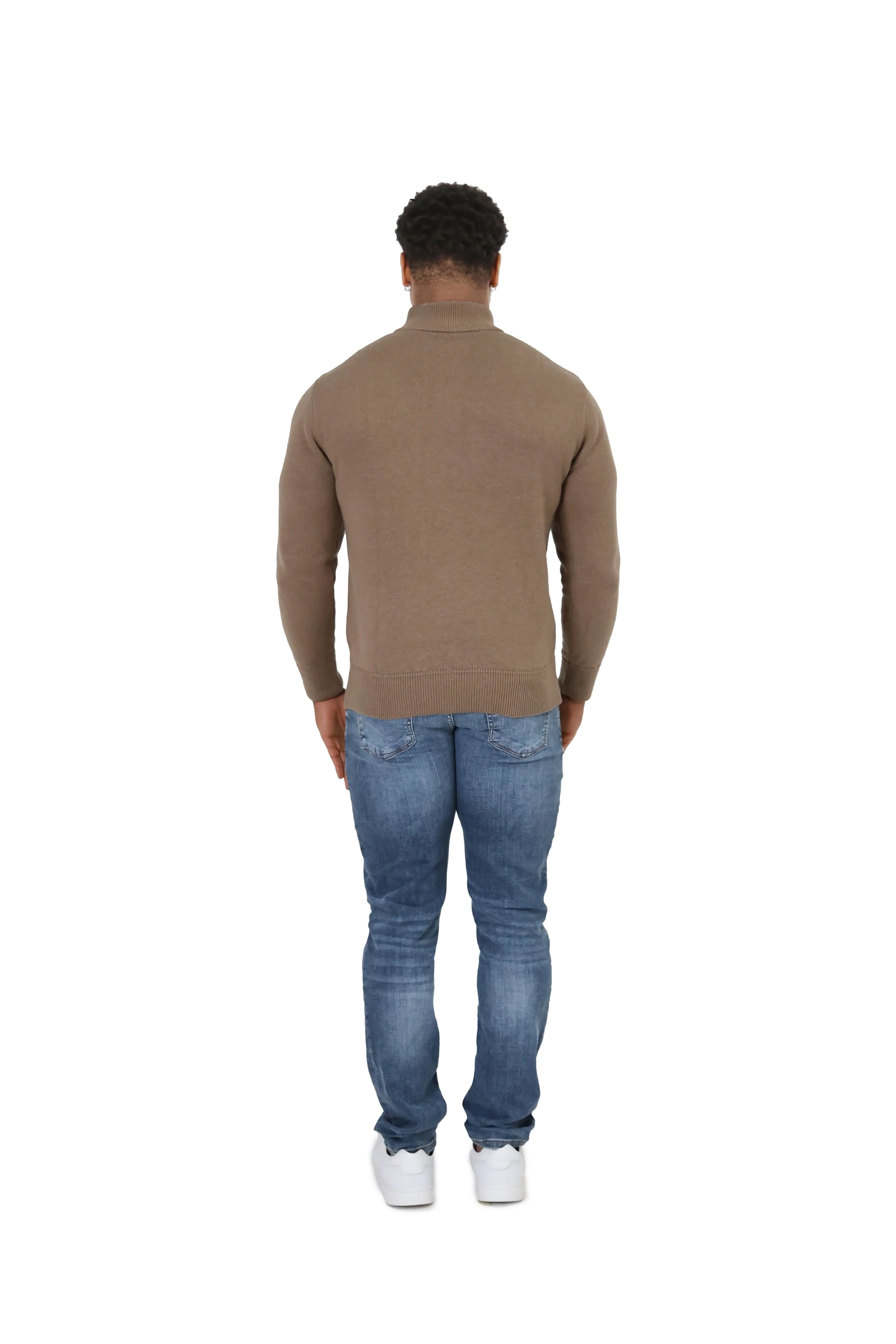 Luxury Silky Wool Knit Quarter Zip - Image 6