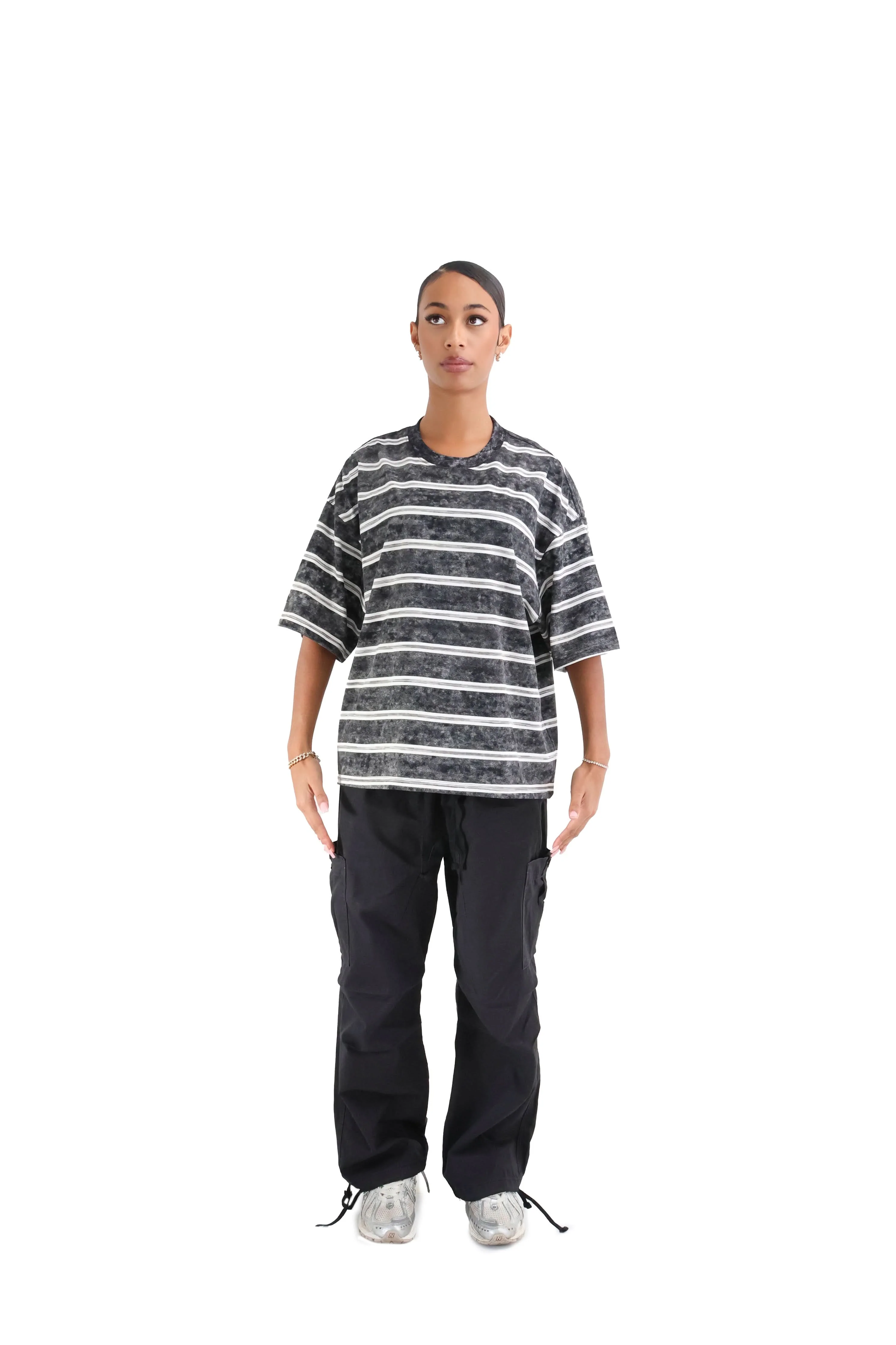 Retro Striped T-Shirt 260GSM - Image 10