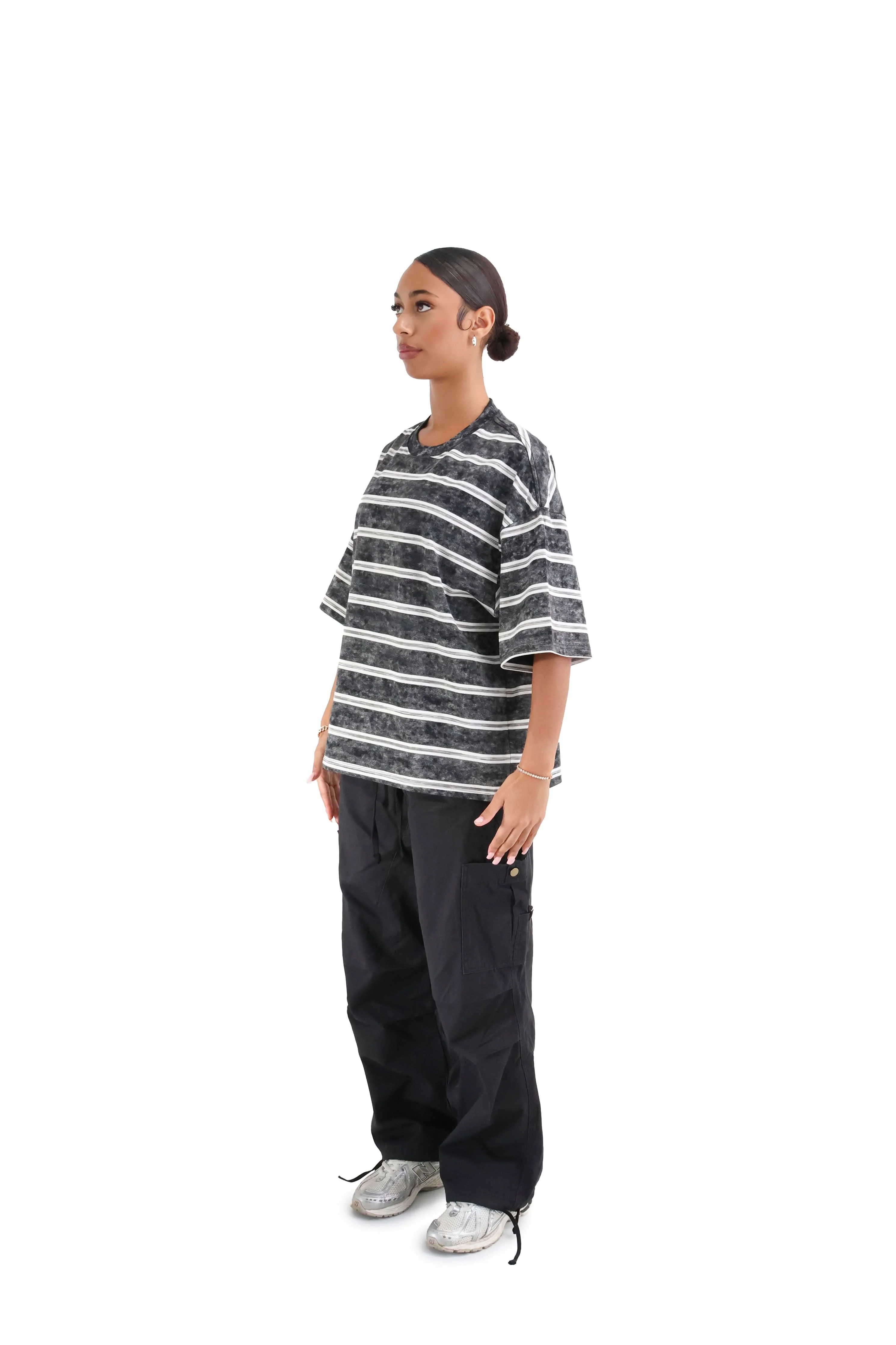 Retro Striped T-Shirt 260GSM - Image 11