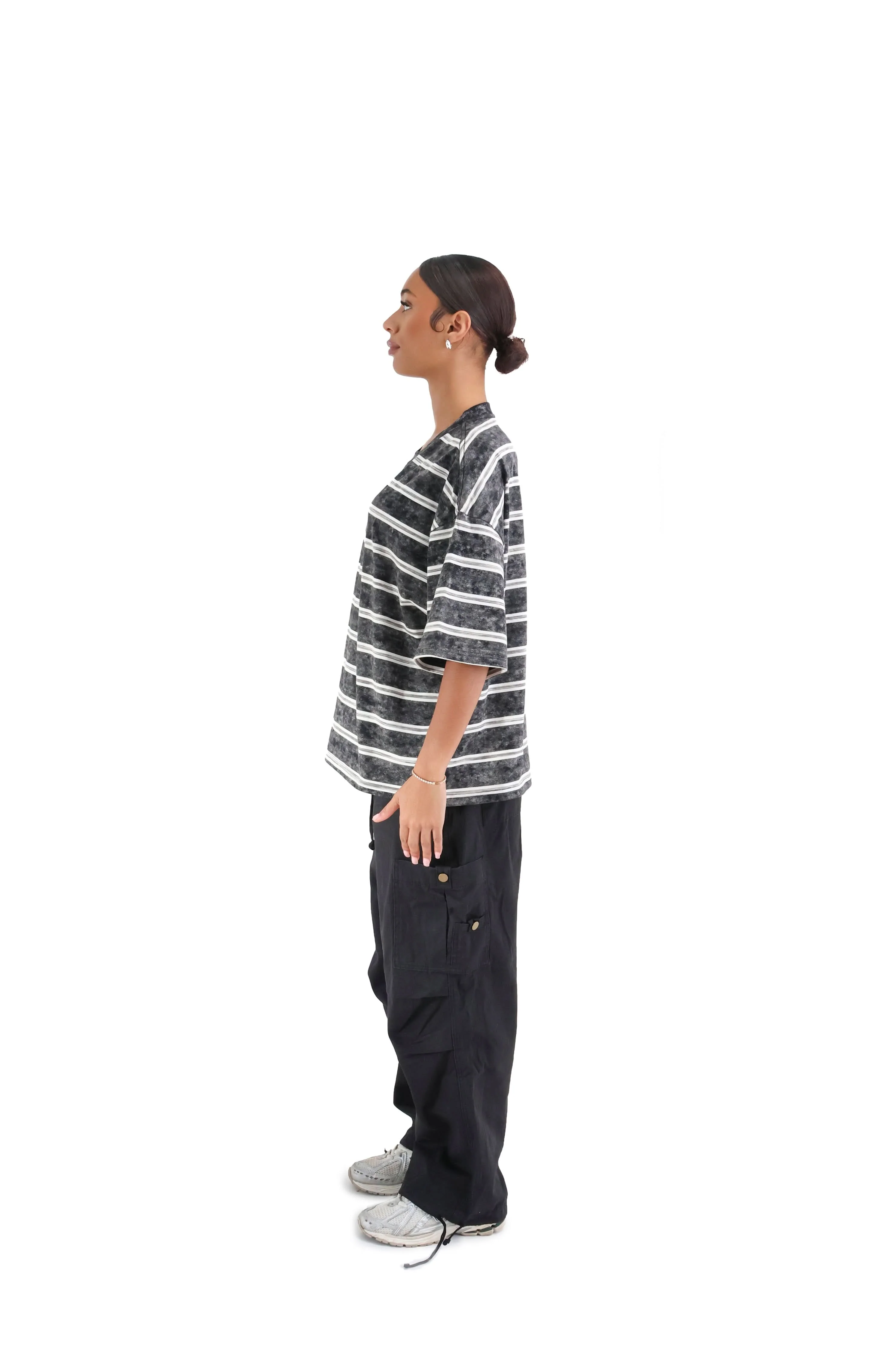Retro Striped T-Shirt 260GSM - Image 12