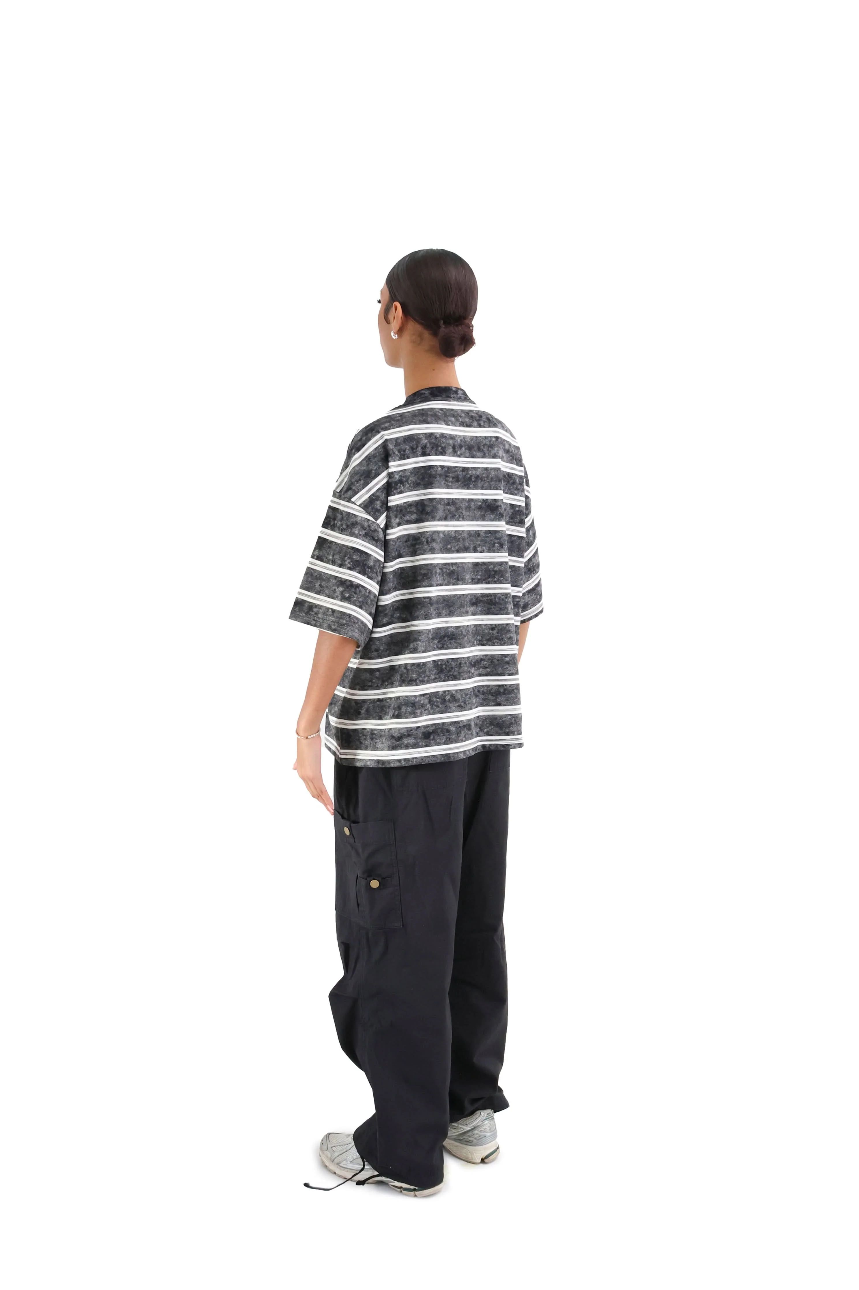 Retro Striped T-Shirt 260GSM - Image 13